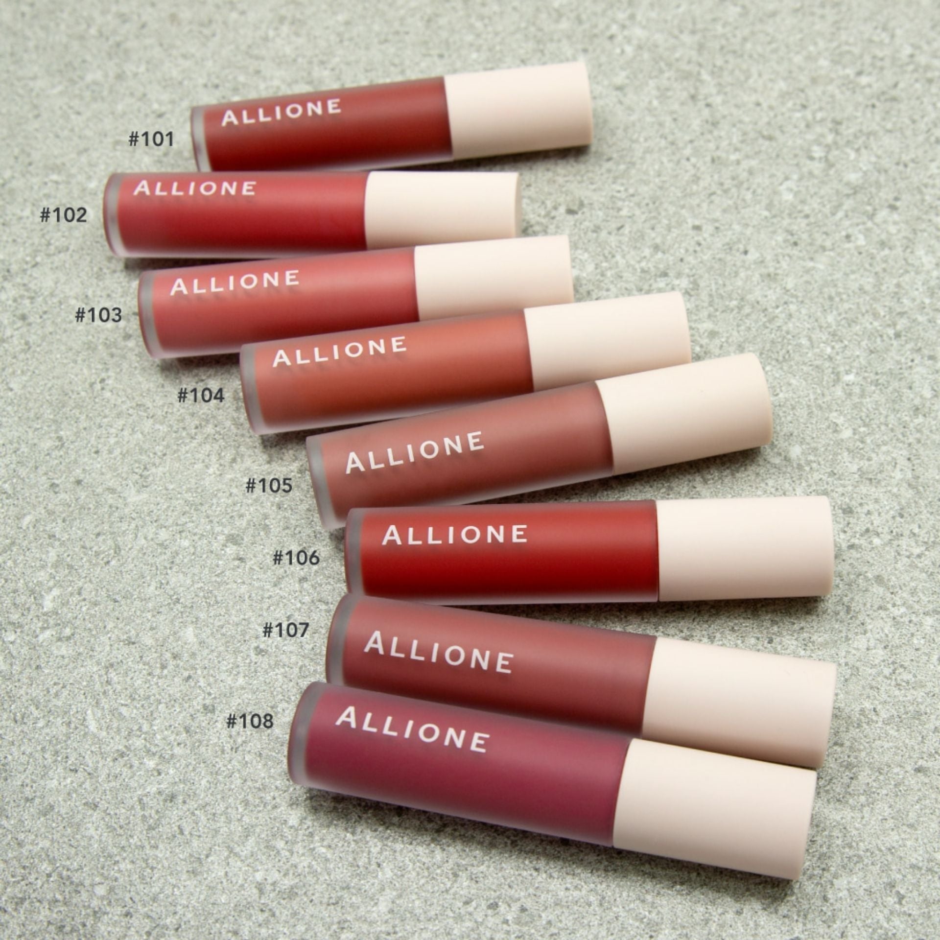 ALLIONE | MUSE MELLOW 絲絨唇釉 105 LAZY YOUNG 5.5g (平行進口) A2-2