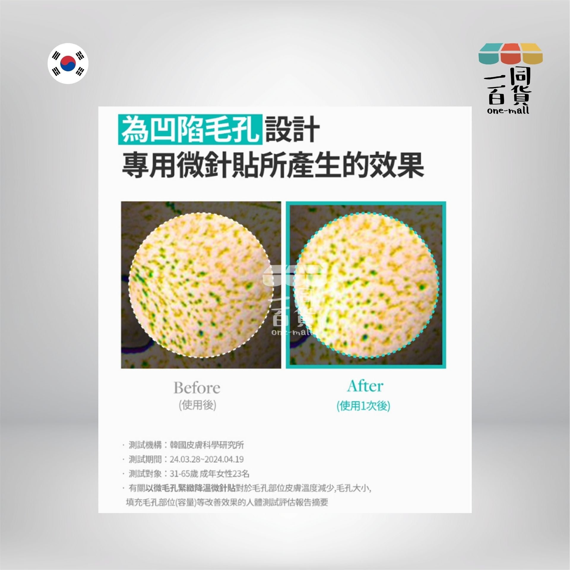 MEDITHERAPY | 微毛孔緊緻降溫微針貼 4片 綠色 (平行進口) A114