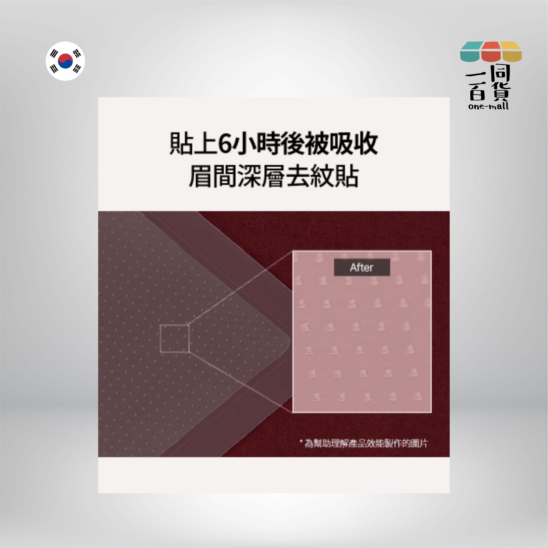 MEDITHERAPY | 眉間法令紋深層去紋貼 4片 紅色 (平行進口) A115