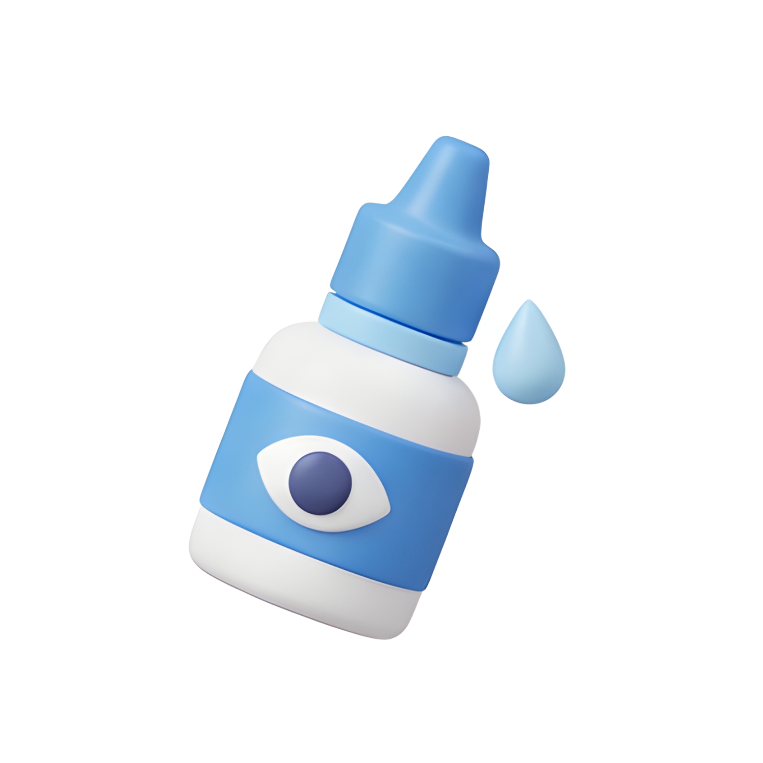 主圖展示多款健康護理隱形眼鏡及眼部護理區眼藥水產品整齊陳列，包裝清晰可見，突顯舒緩眼乾、保濕滋潤與日常眼部護理功效，適合佩戴隱形眼鏡人士於一同百貨選購。