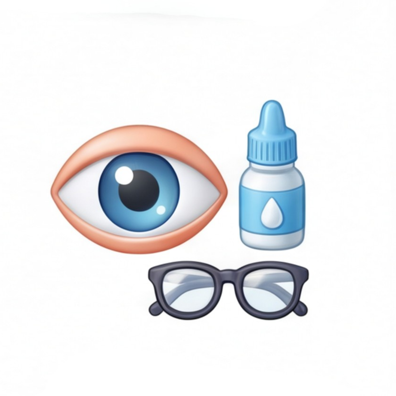 主圖展示多款眼晴健康保健產品整齊排列，包裝清晰可見，突顯葉黃素護眼、舒緩視覺疲勞及日常視力保養需要，呈現一同百貨集合多元品牌的眼部健康補充品選擇，適合香港消費者選購。