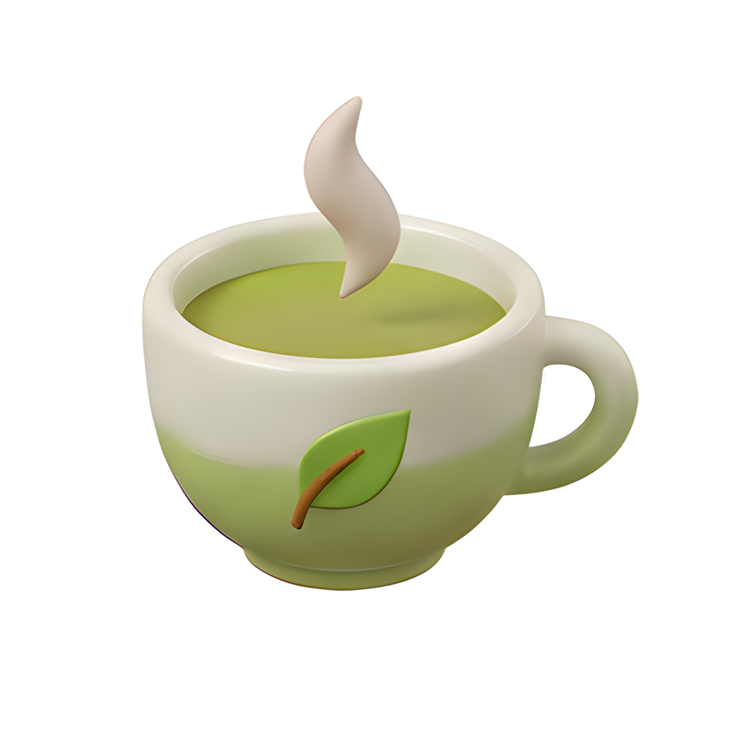 圖片展示一系列日用百貨飲品區綠茶產品整齊陳列，包括樽裝與即飲款式，包裝清新自然，突顯綠茶清爽解膩、日常補水的特色，呈現一同百貨搜羅亞洲人氣茶飲與平行進口正品的選購體驗。