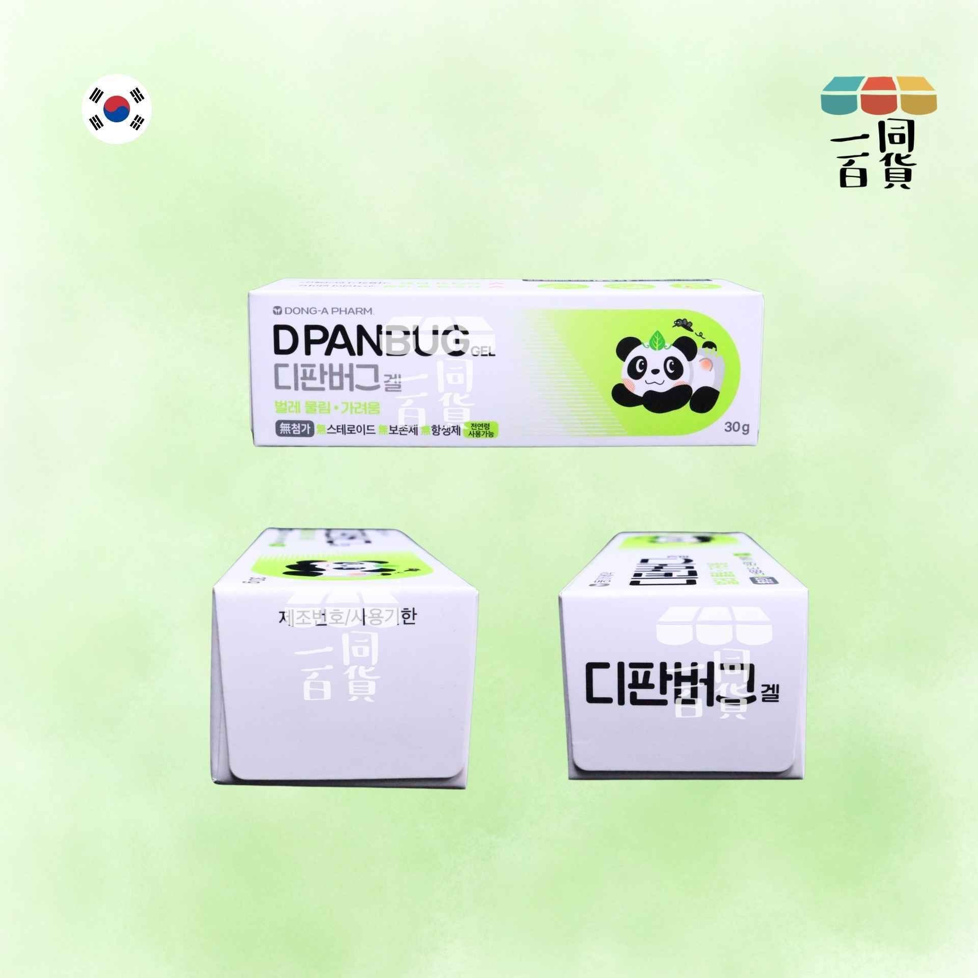 DONG-A | D-Panbug Gel 泛醇熊貓修復凝膠 30g [綠](平行進口) A834