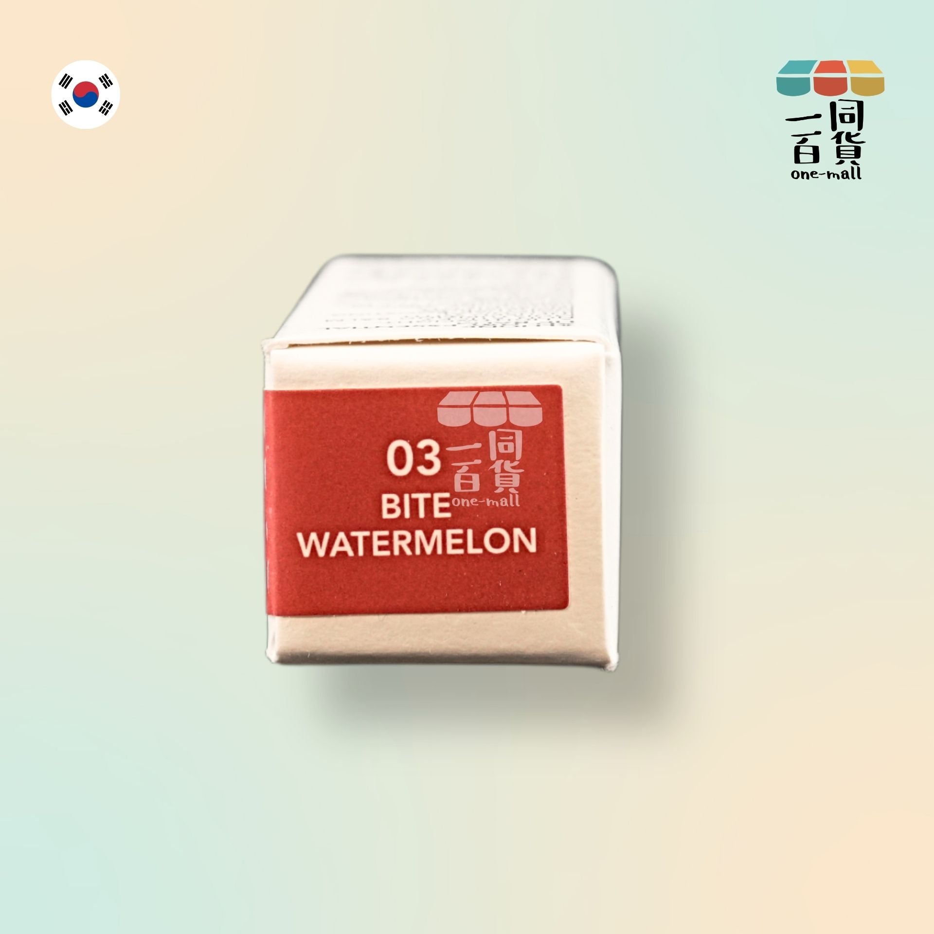 ALLIONE | 全天候超水嫩潤唇膏 03 Bite Watermelon 3.7g (平行進口)