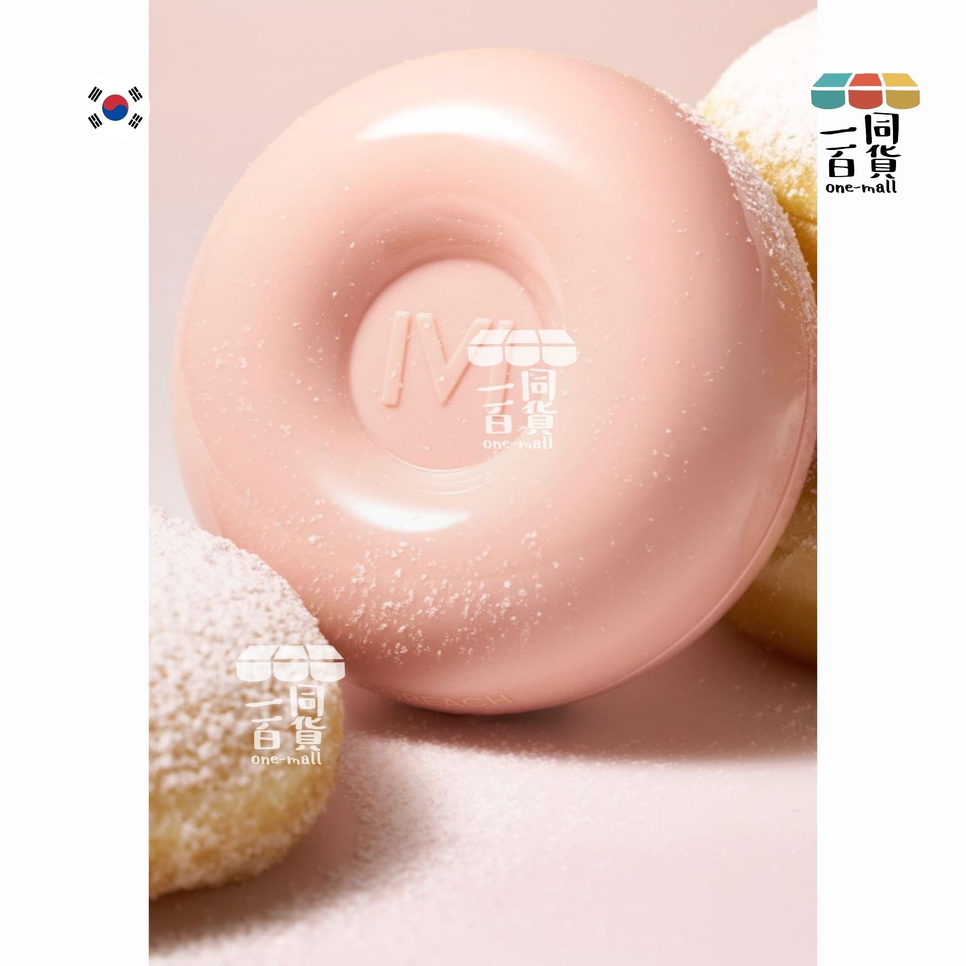 MAD PEACH | 完美妝感甜甜圈膚色修正粉氣墊 Tone Up 13g SPF30 PA++ [銀盒](平行進口) B222