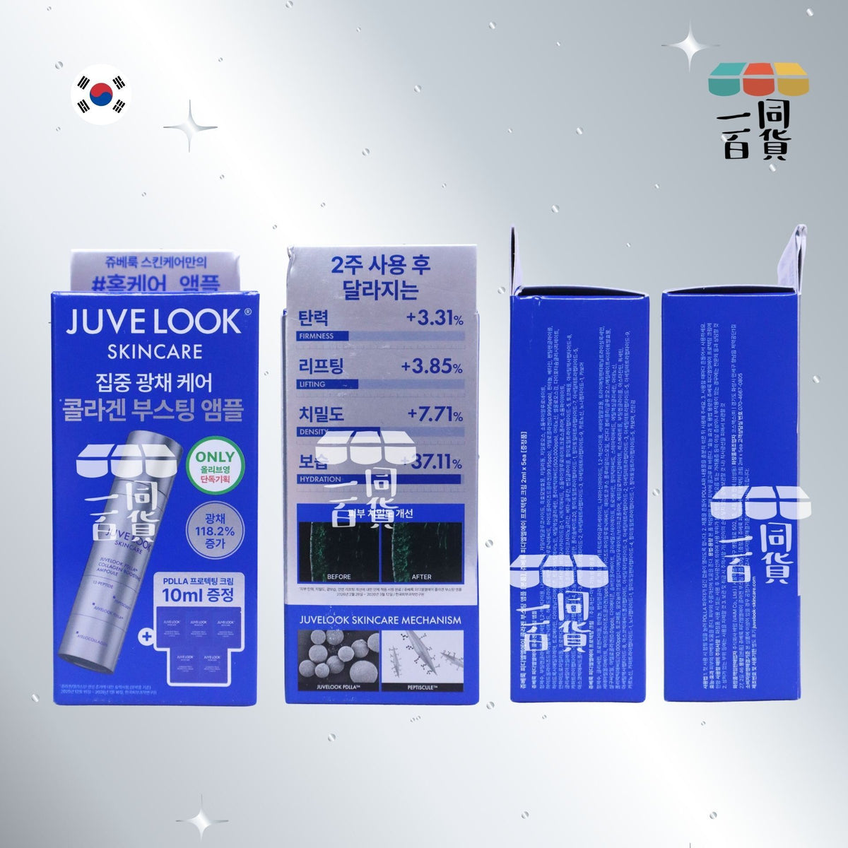 JUVELOOK | PDLLA 膠原蛋白提升激活精華 20g (+面霜 2ml x 5ea)[藍盒](平行進口) C421