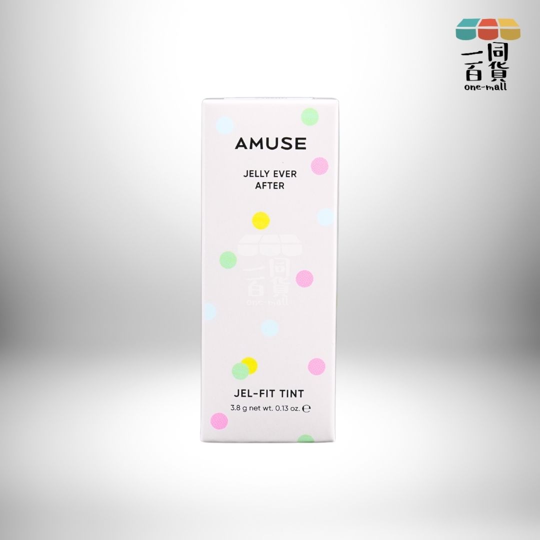 AMUSE | Jel Fit Tint 12小時持久果凍唇釉 3.8g - 07 Caramel [隨機包裝] (平行進口) A343