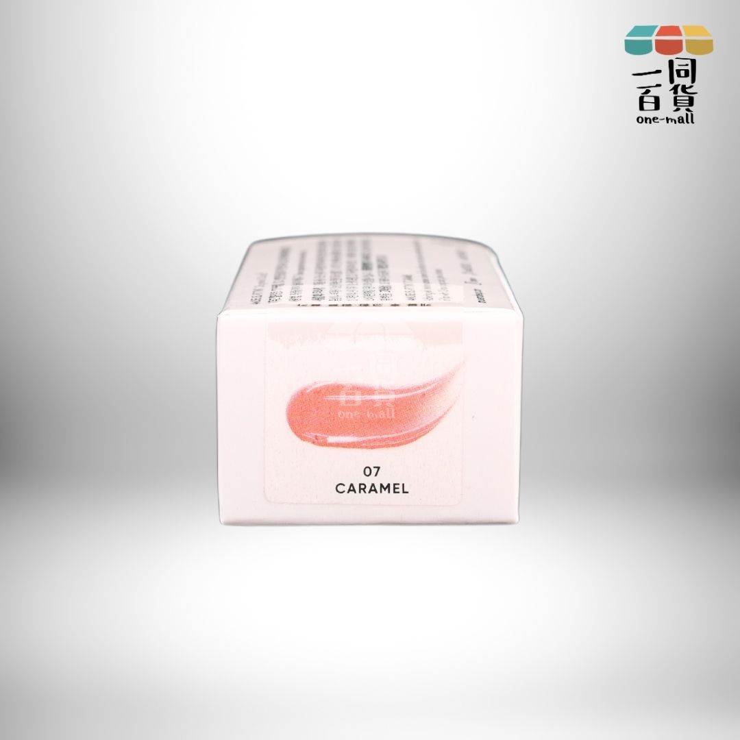 AMUSE | Jel Fit Tint 12小時持久果凍唇釉 3.8g - 07 Caramel [隨機包裝] (平行進口) A343