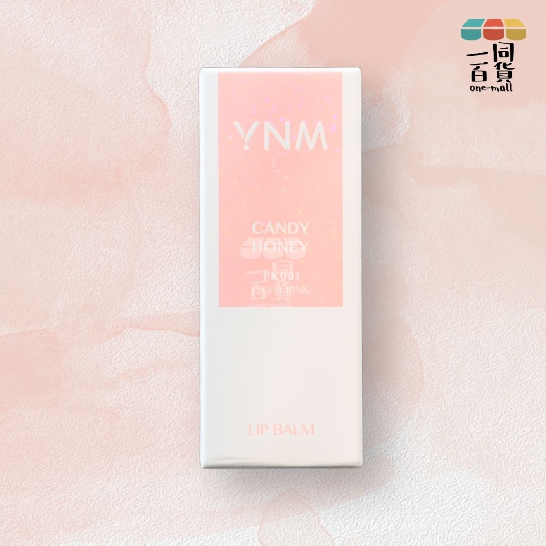 YNM | 糖果蜂蜜溫感變色潤唇膏 PK001 粉紅色 3g (平行進口) B435