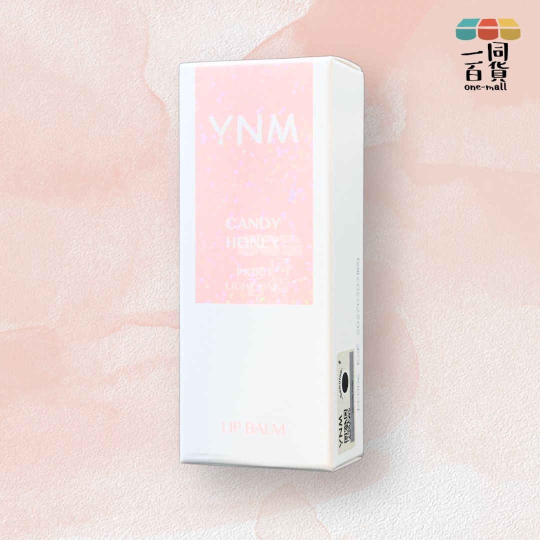 YNM | 糖果蜂蜜溫感變色潤唇膏 PK001 粉紅色 3g (平行進口) C2-4