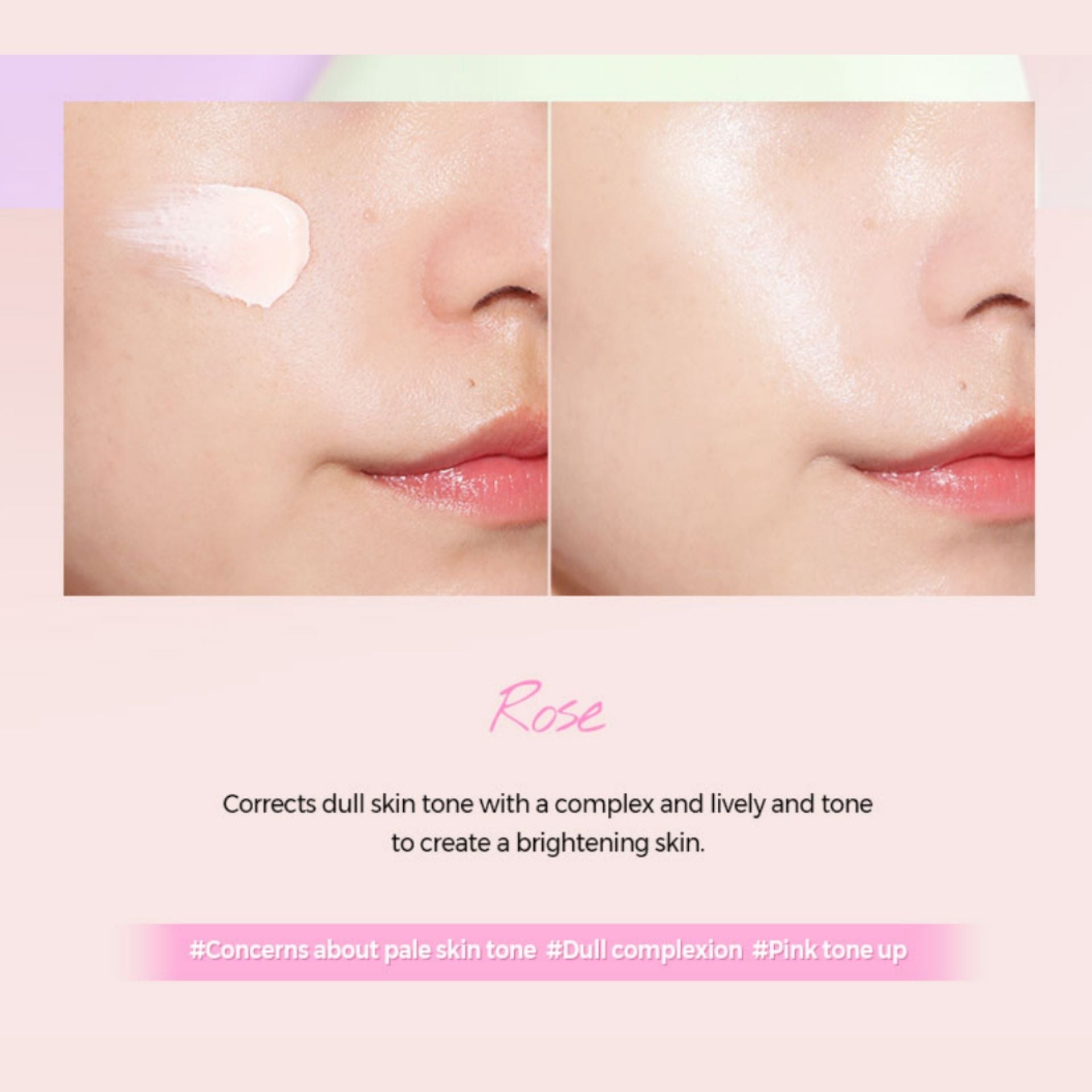 KLAVUU | 亮白珍珠提亮防曬女神妝前隔離素顏霜 - 玫瑰 SPF30 PA++ 30ml (平行進口) B341