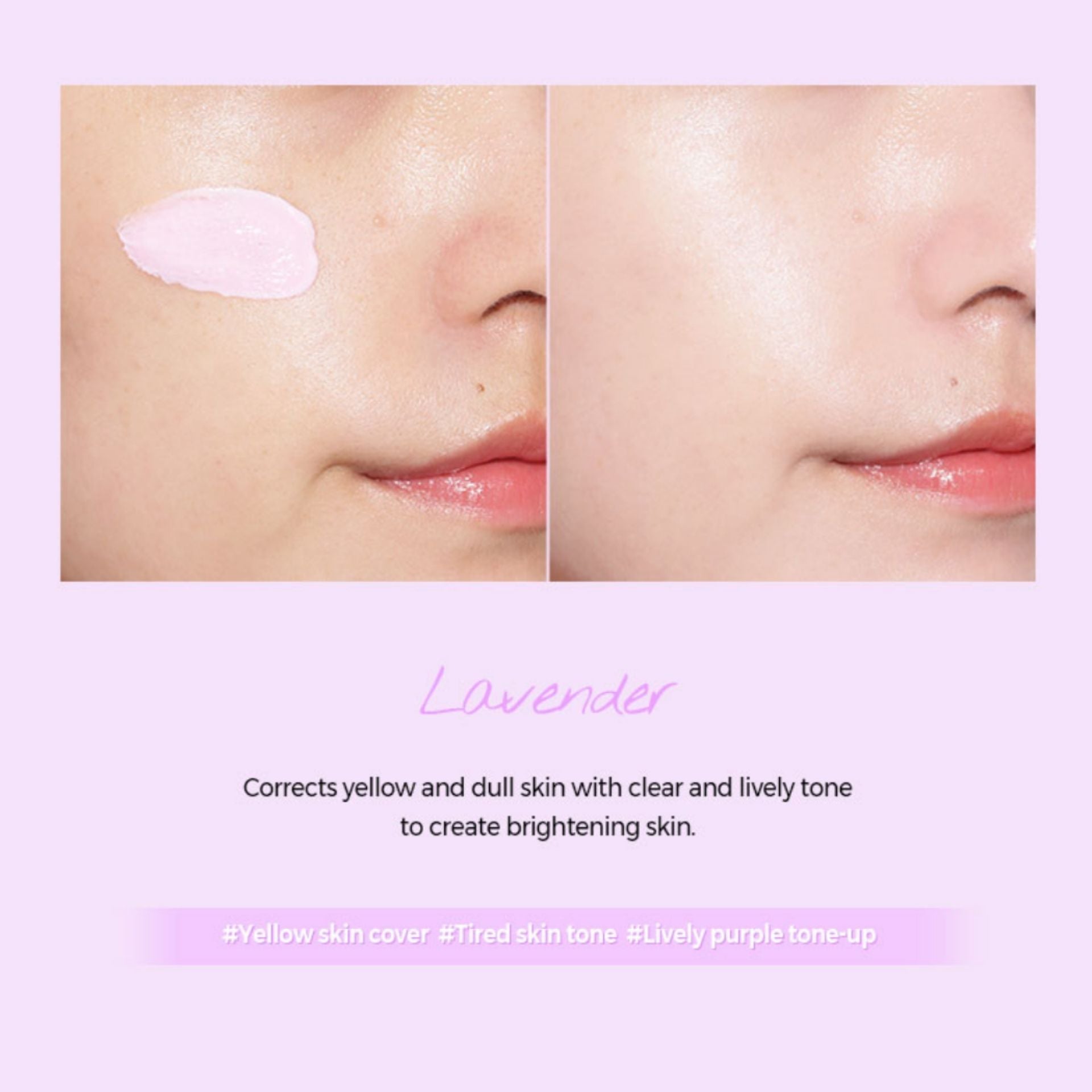 KLAVUU | 亮白珍珠提亮防曬女神妝前隔離素顏霜 - 薰衣草 SPF30 PA++ 30ml (平行進口) B342