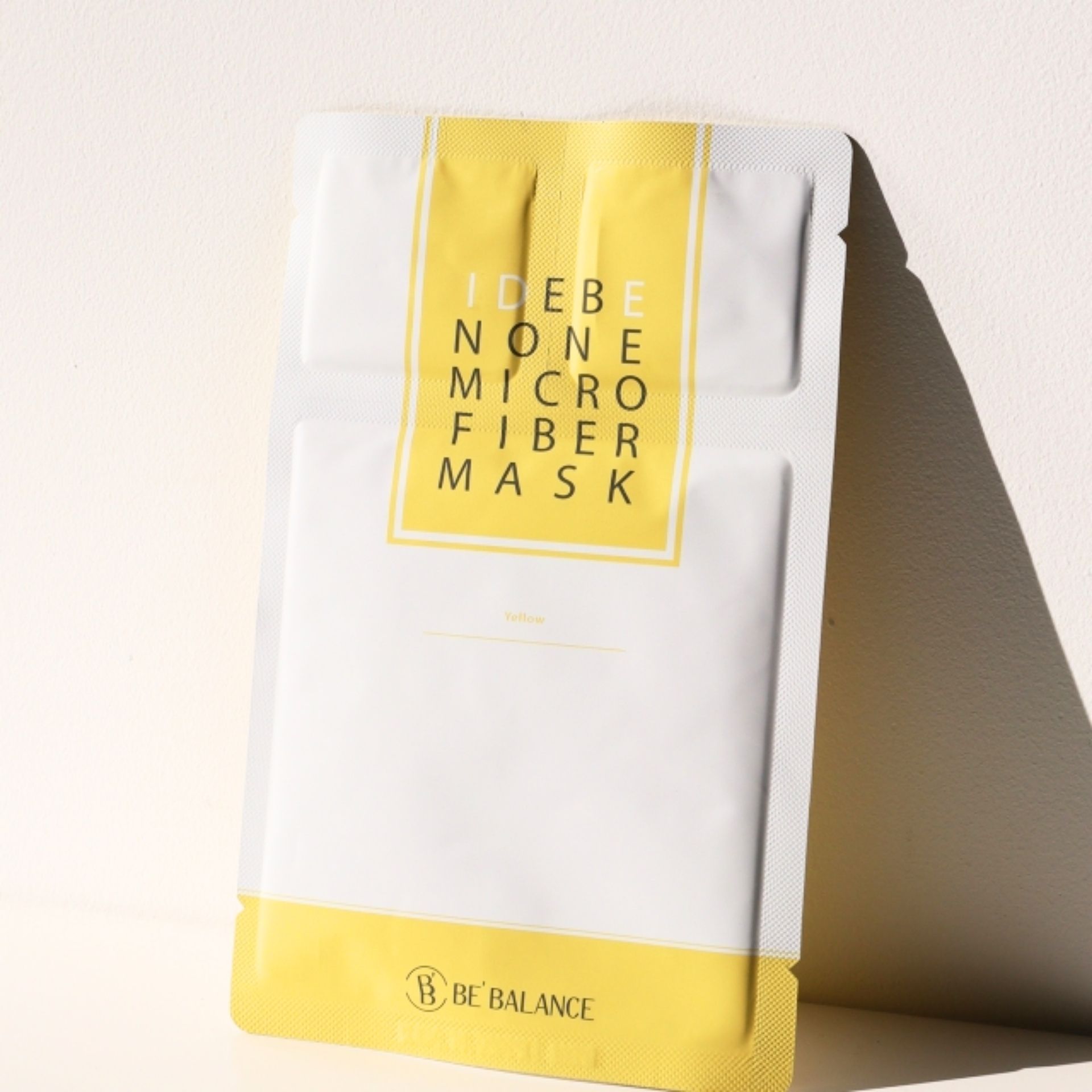 Be'Balance | Be'Balance - 艾地苯醌超提亮美白細纖維女神三部曲面膜 30g x 10片裝 黃色 (平行進口) B411