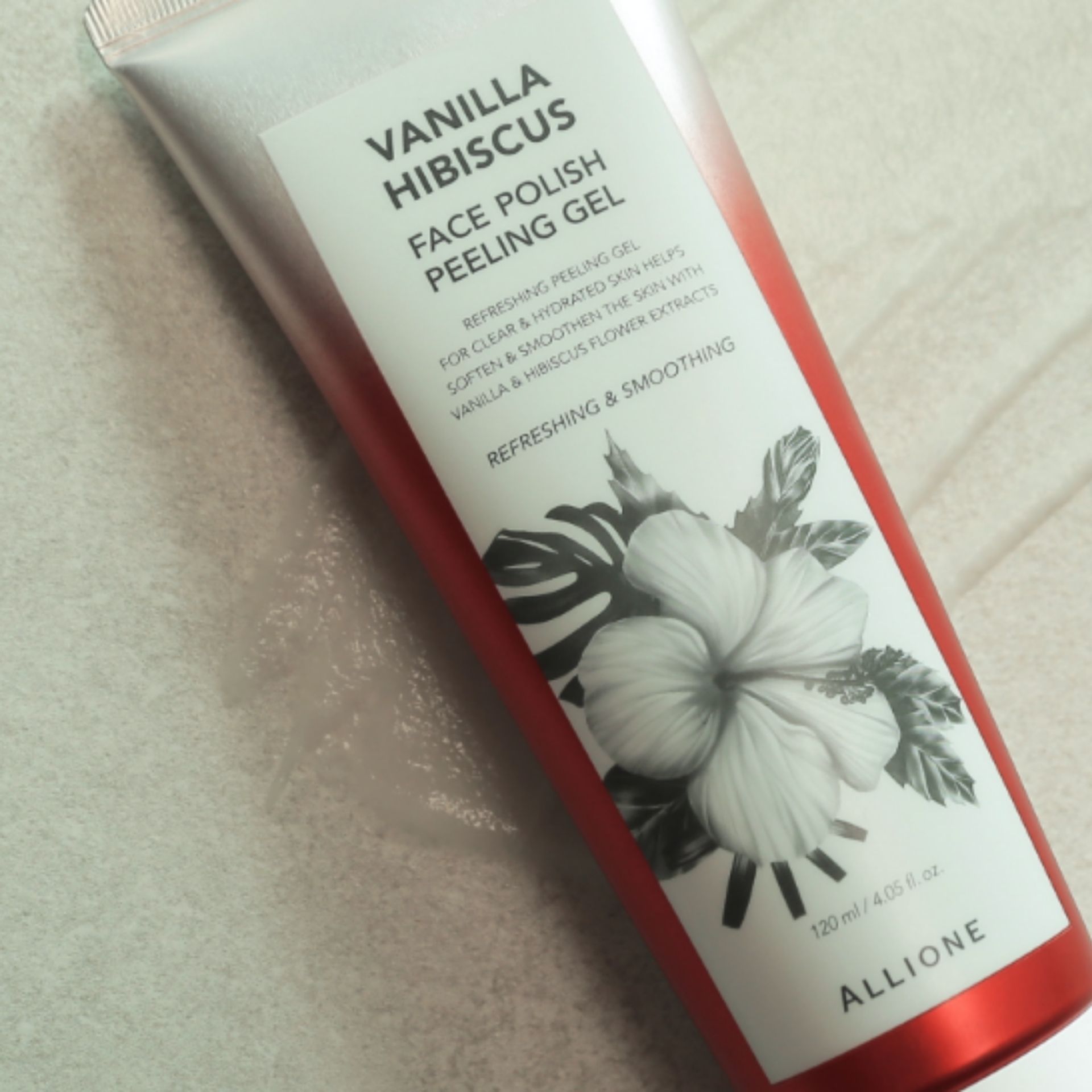 ALLIONE | 香草木槿去角質凝膠 120ml (平行進口) D2-2