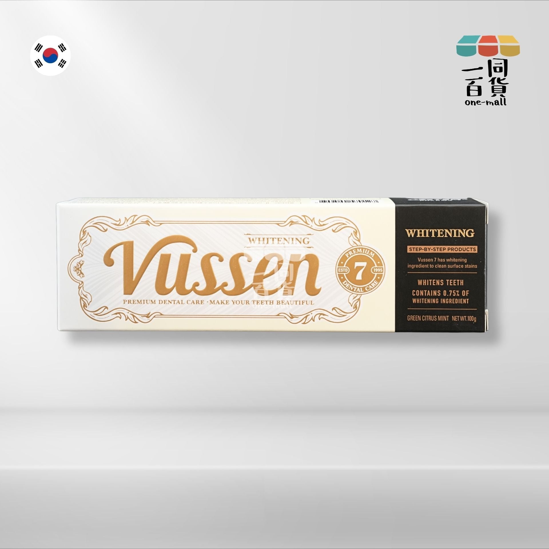 Vussen | #07強效美白牙膏 100g (平行進口) C2-1