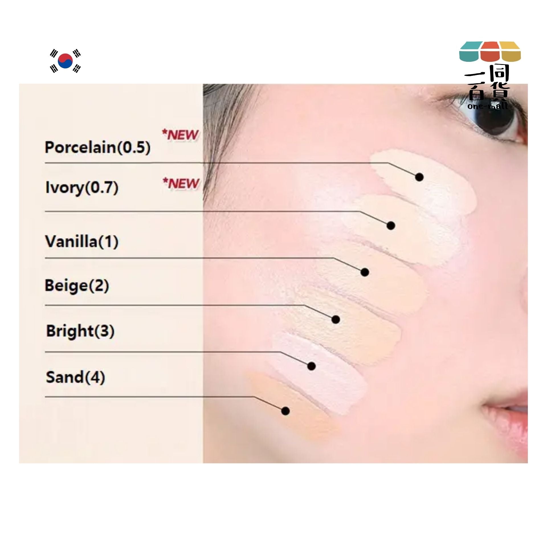 LUNA | 長效遮瑕筆 SPF 34 PA++ 0.7 Ivory 7g (平行進口) C3-5
