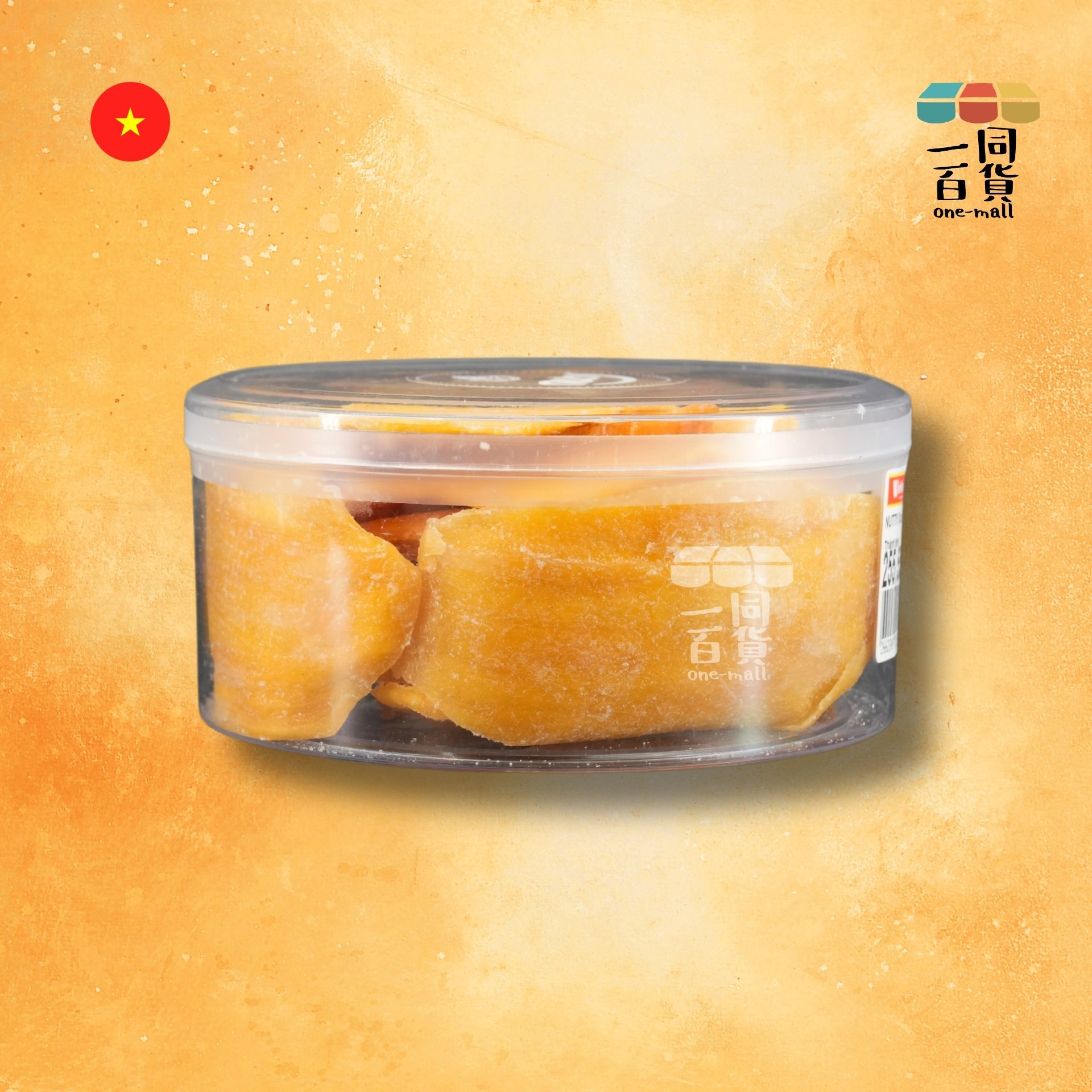 Nutty | Nutty - 越南新鮮芒果製成芒果乾 500g [1罐裝] (平行進口) H4-1