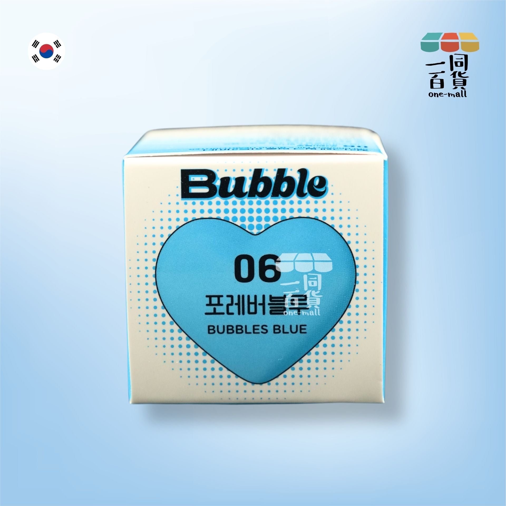 Colorgram | Colorgram - 心心印章閃亮牛奶肌高光提亮 06 Bubbles Blue 2g [包裝隨機發貨] (平行進口) B3-1