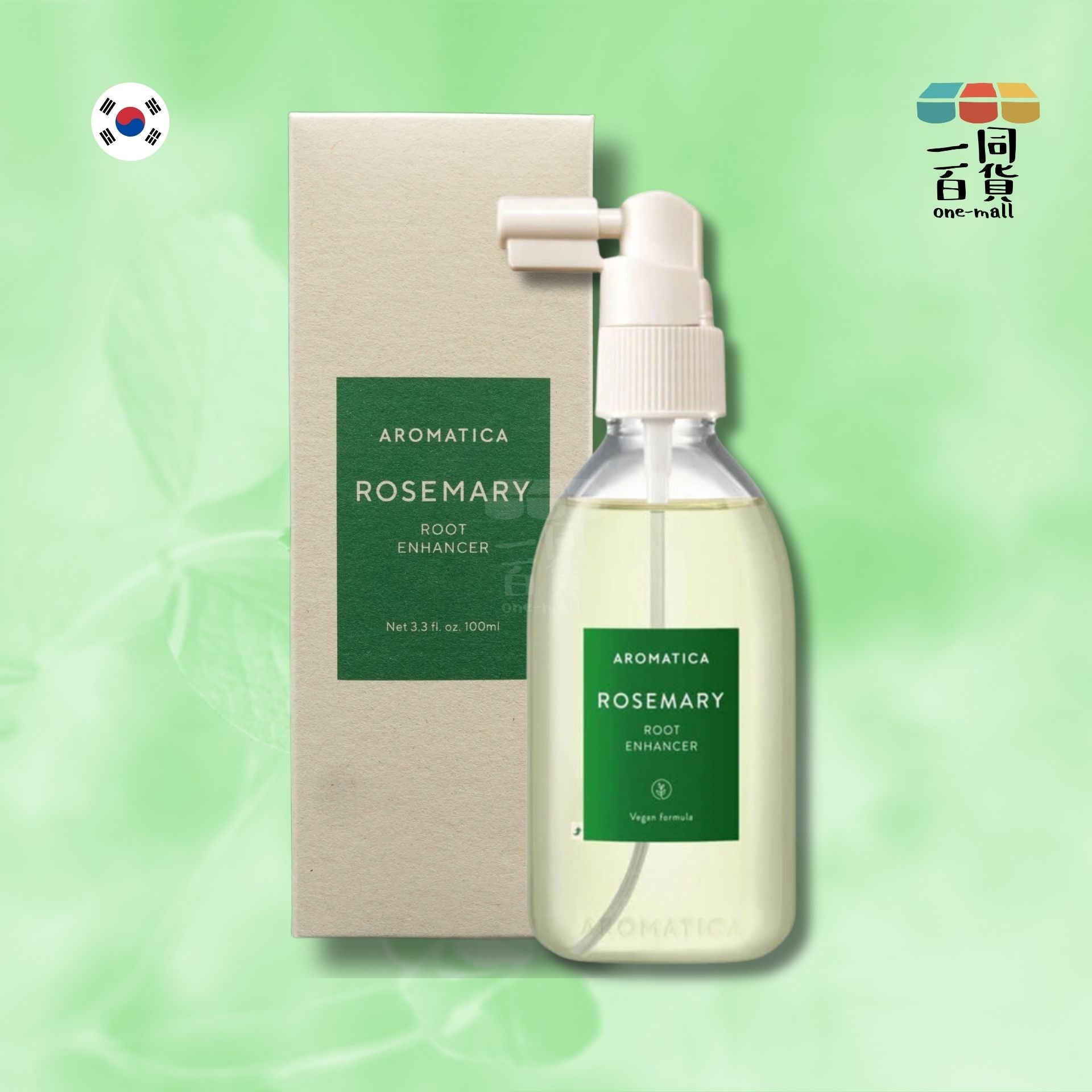 AROMATICA | 迷迭香頭皮養護噴霧 100ml (平行進口) B1-3