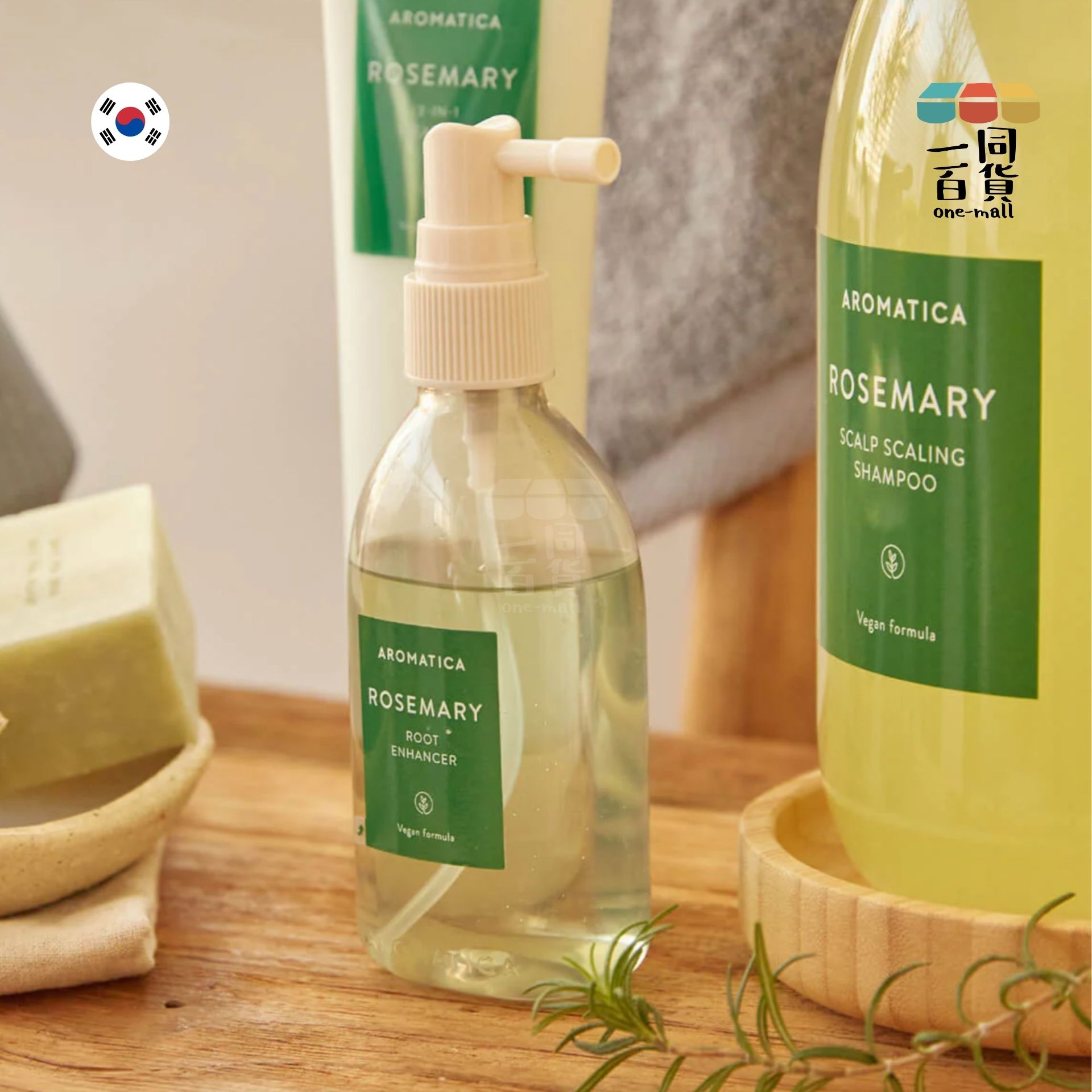 AROMATICA | 迷迭香頭皮養護噴霧 100ml (平行進口) B1-3