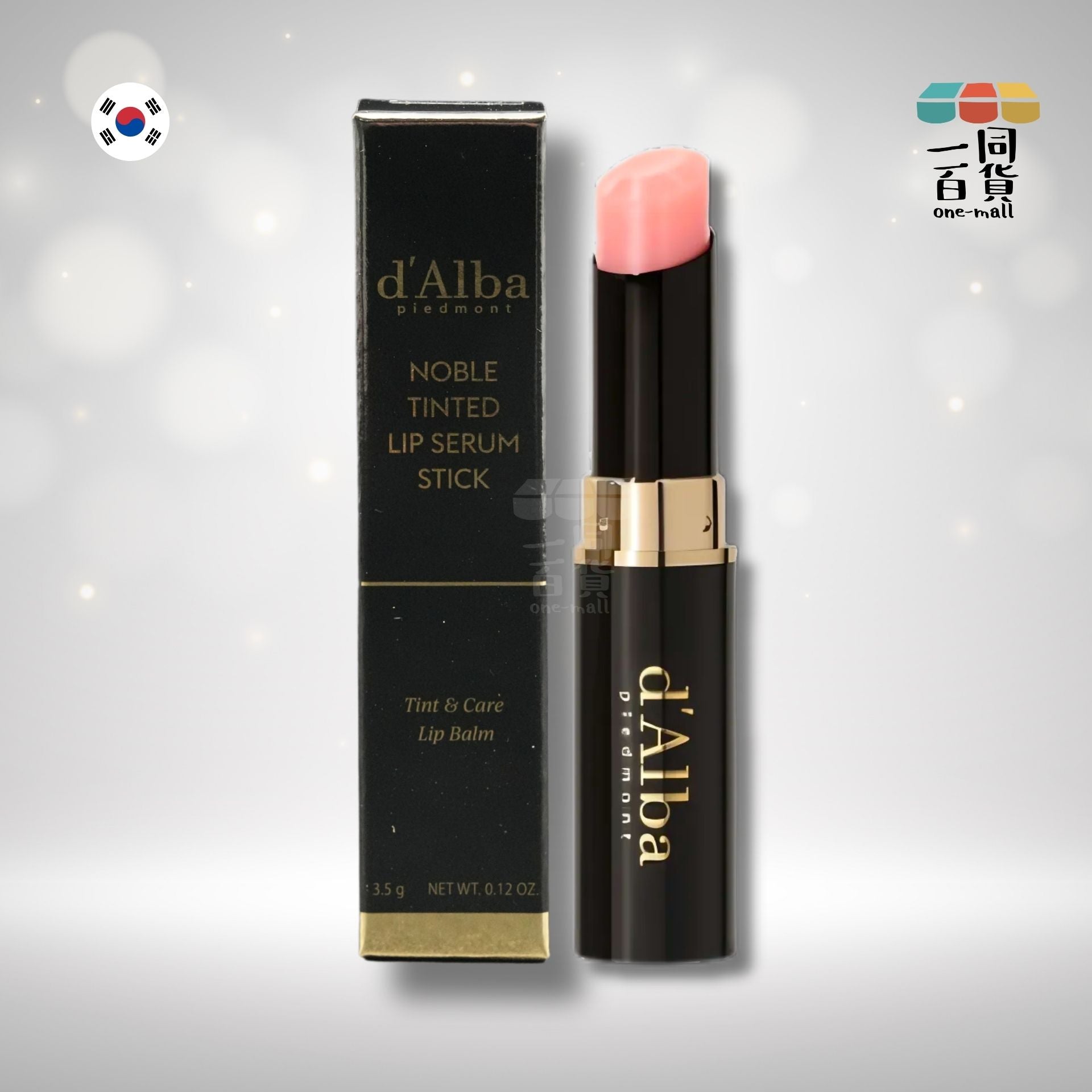 d'Alba | 高貴唇色精華棒 Fairy Pink 3.5g (平行進口) B2