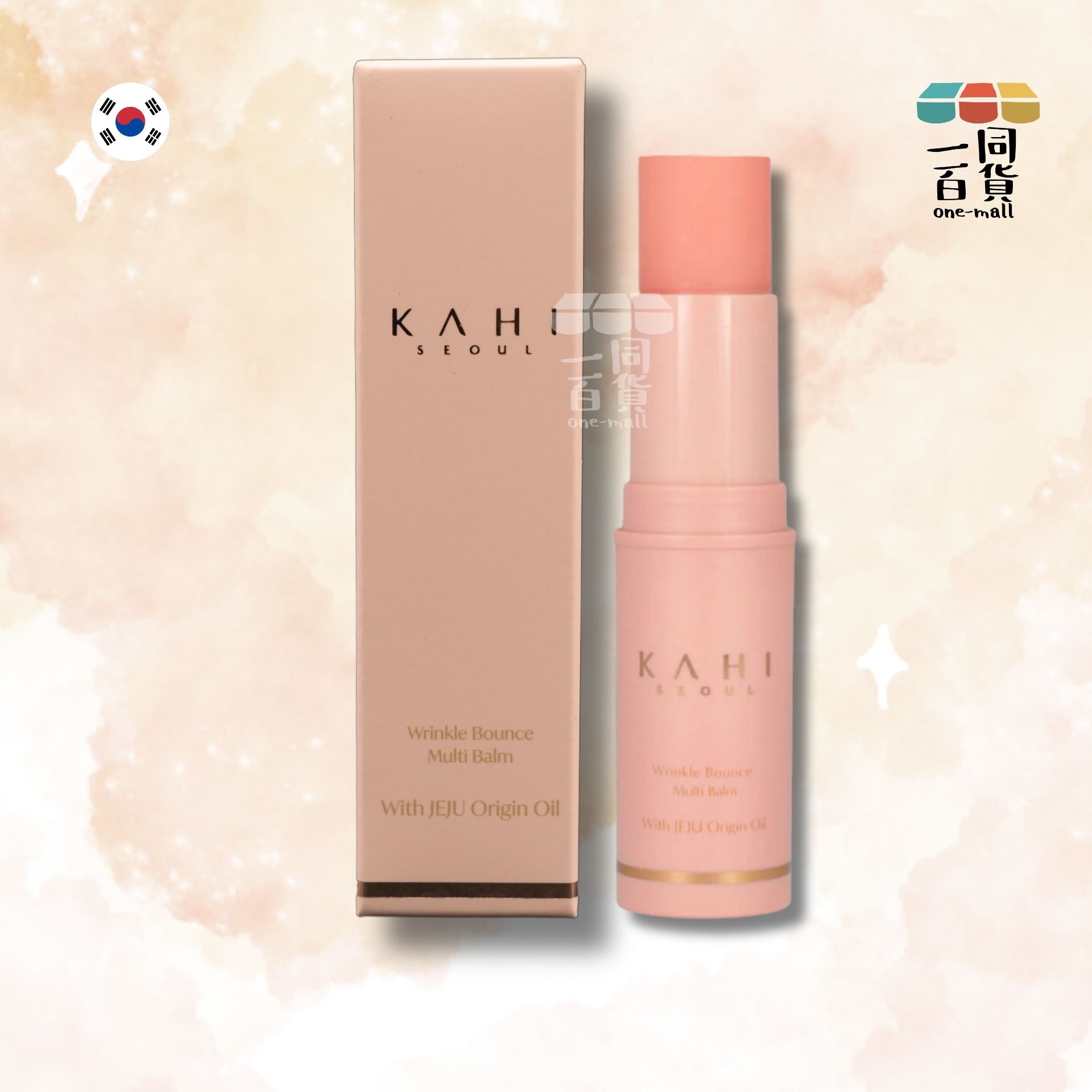 KAHI | 皺紋彈力多效修護棒 含濟州原油, 9g (平行進口) B2-1