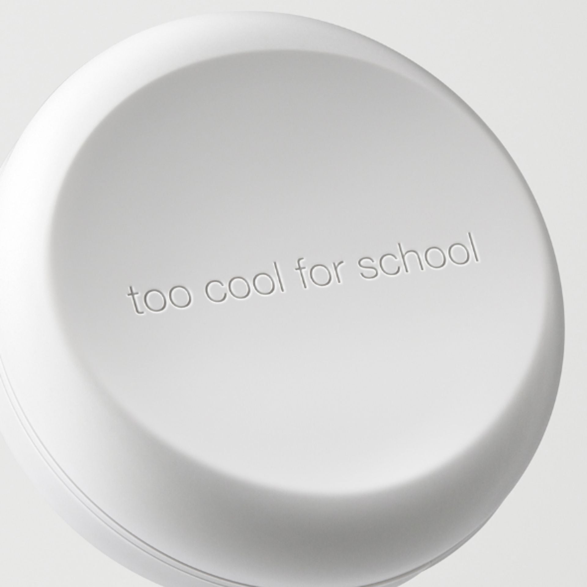 too cool for school | De Teint 定妝遮瑕氣墊 Fixing Cover Cushion 02W Ivory (12g + 補充裝 12g) [灰盒] (平行進口) A225