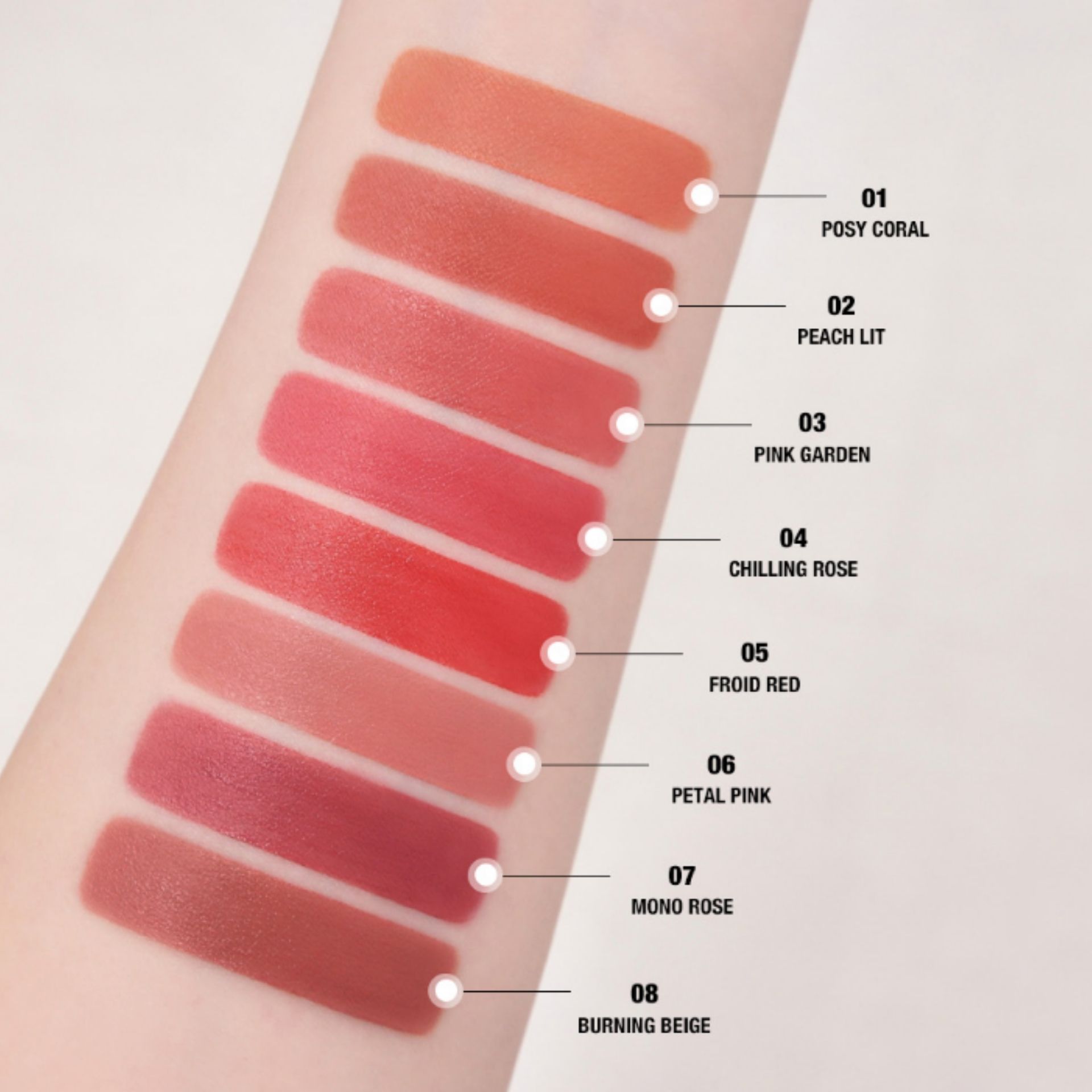 too cool for school | Artclass 霧化固定唇釉 05 Froid Red | 4.5g (平行進口) A224