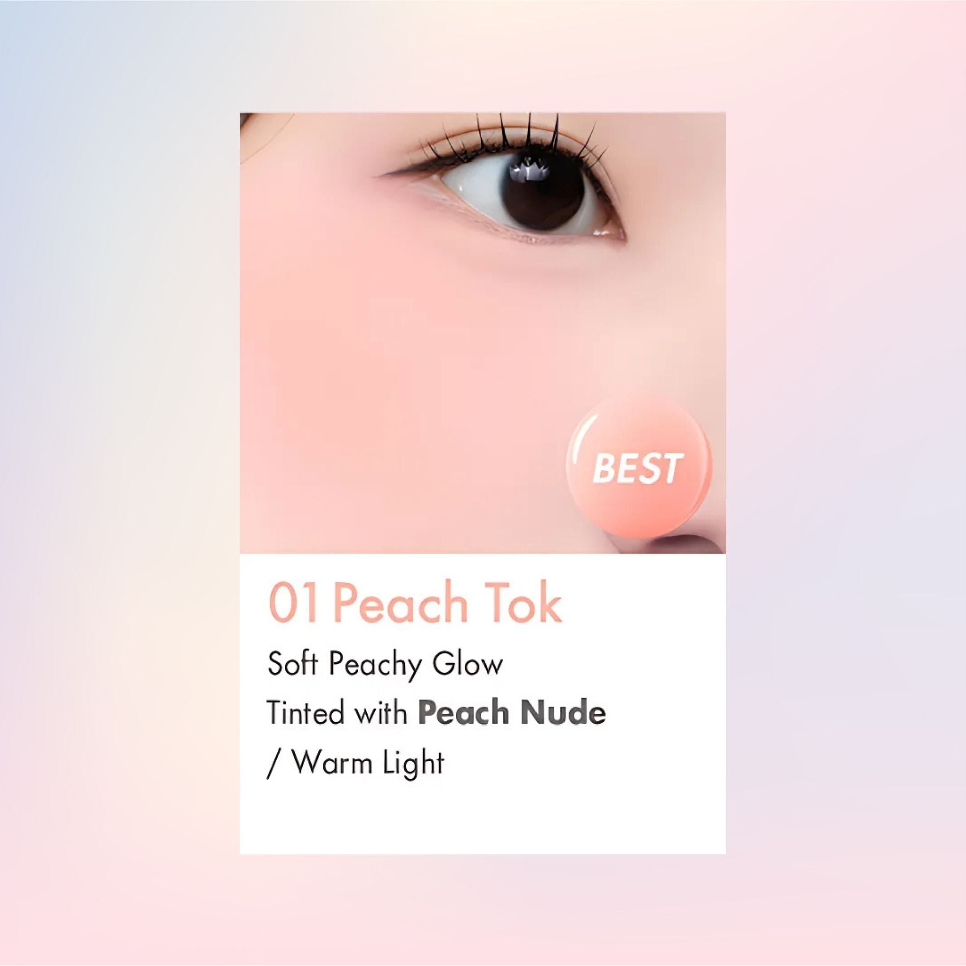 AMUSE | Cheek Tok Tok 持久貼服水潤絲絨胭脂液 01 Boksoonga Tok 5.5ml (平行進口) E2-2