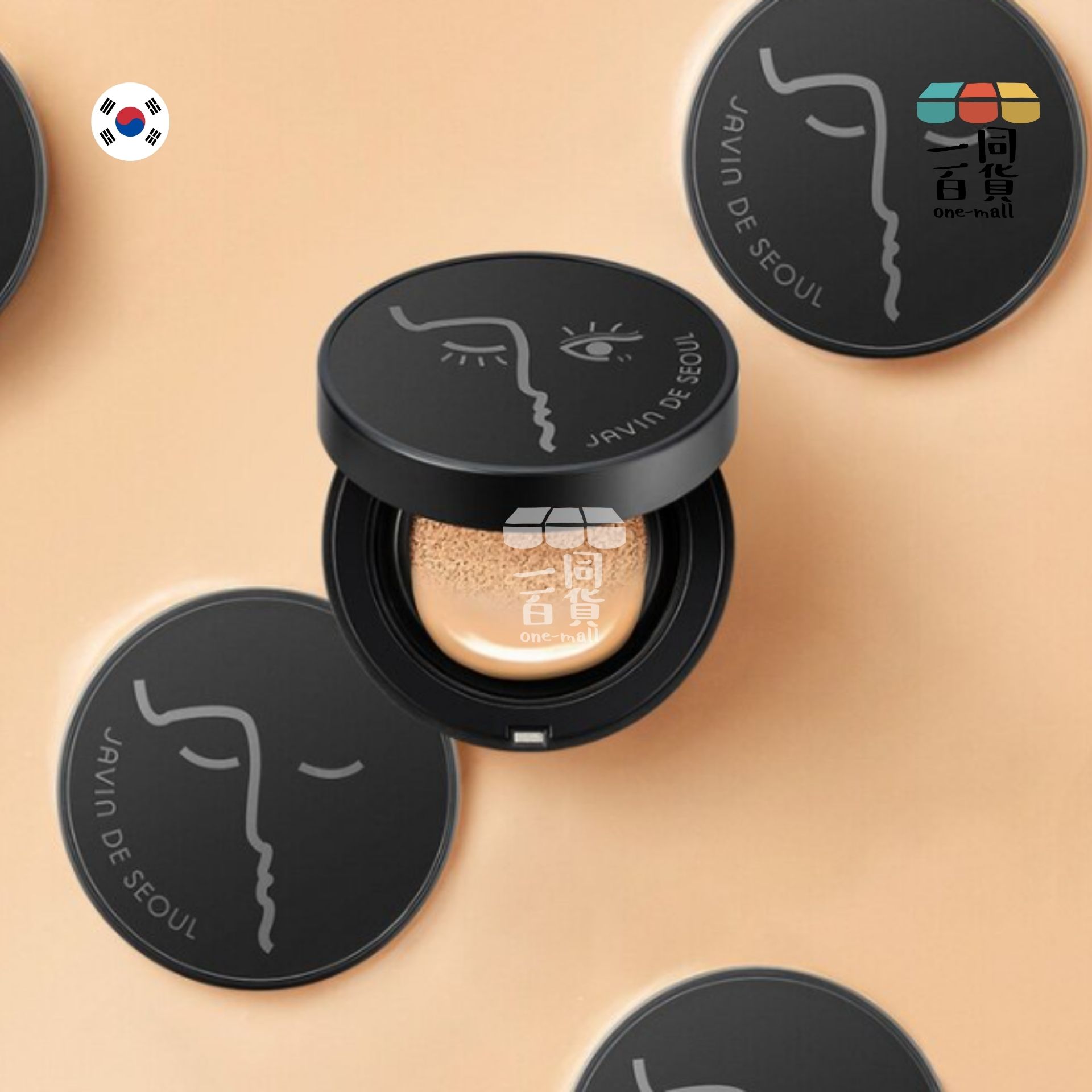 Javin De Seoul | Javin De Seoul - 霧面控油眨眼氣墊粉底 #23 Cover Beige SPF50+ PA+++ (平行進口) E3-3