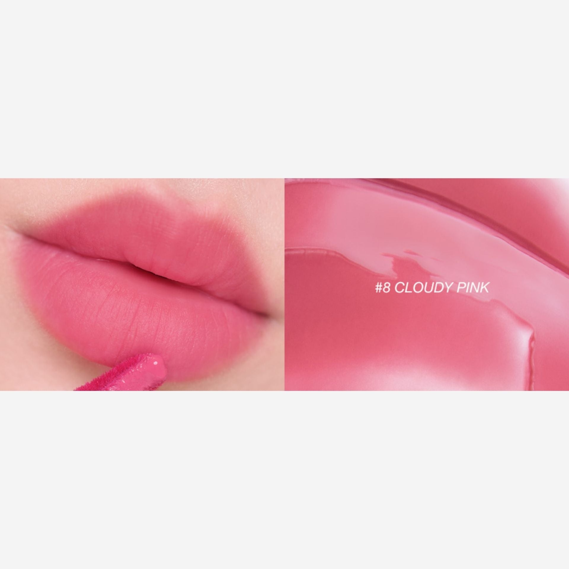 too cool for school | Dew Blurry Tint 持久水霧唇釉 - 08 CLOUDY PINKY (平行進口) E2-2
