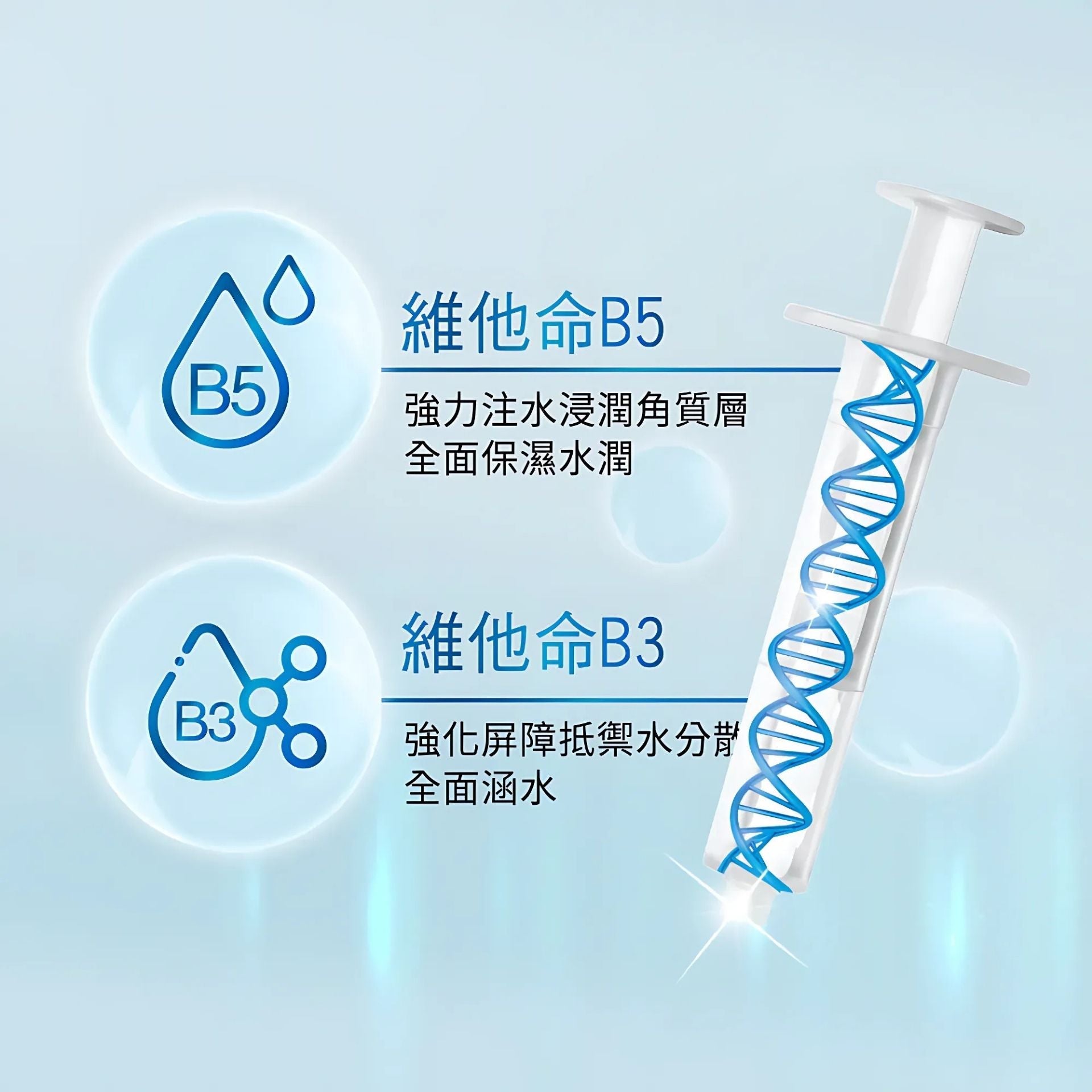 Neogence霓淨思 | 無針水光維他命B保濕面膜 5片裝 (平行進口) E4-4