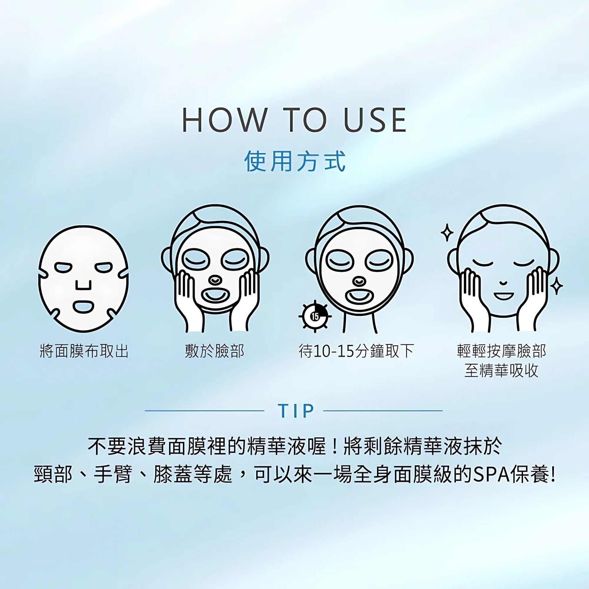 Neogence霓淨思 | 無針水光維他命B保濕面膜 5片裝 (平行進口) E4-4