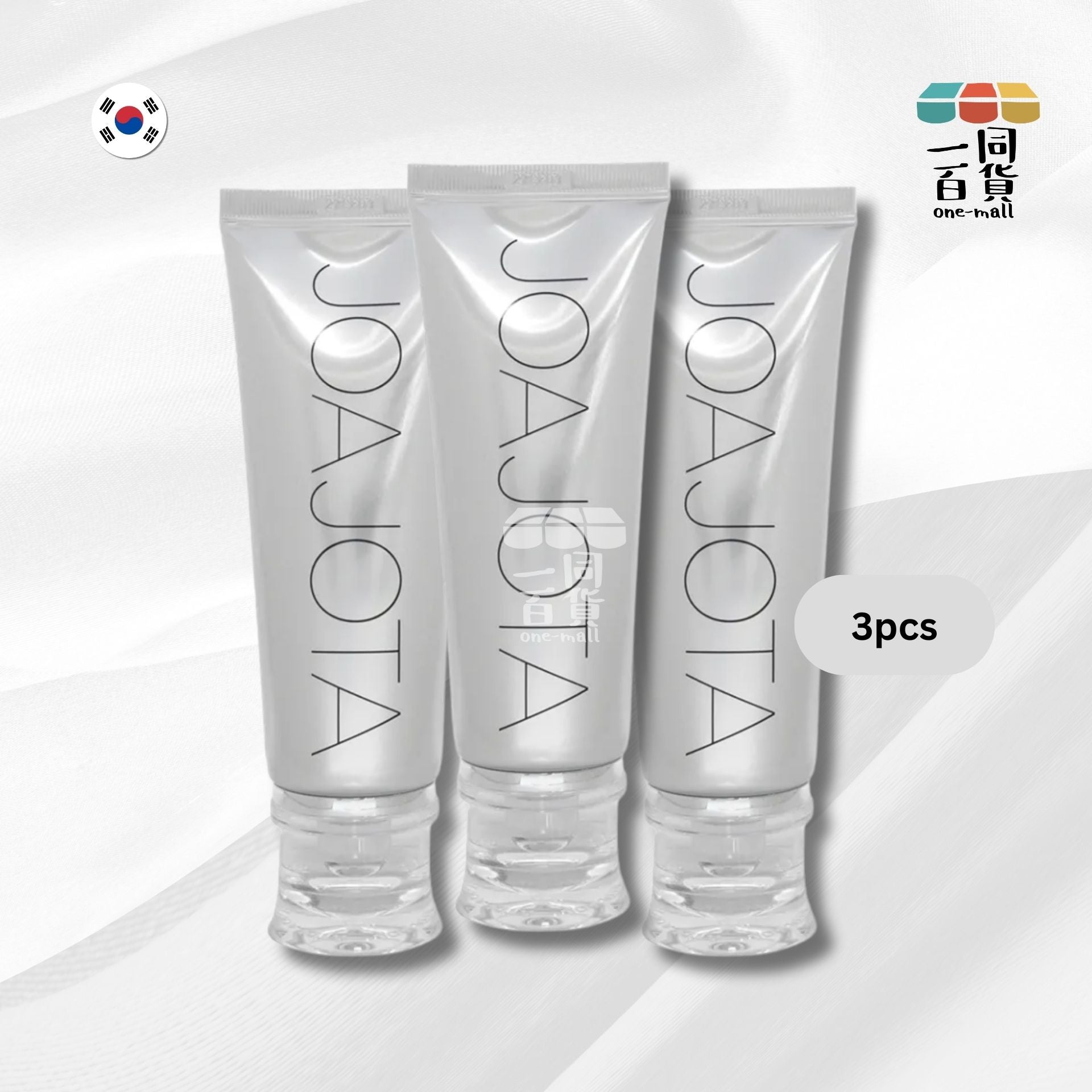 JOAJOTA | [3支裝] 胜肽氨基酸益生菌3重洗面乳 - 銀管 - 120ml (平行進口) F2-5