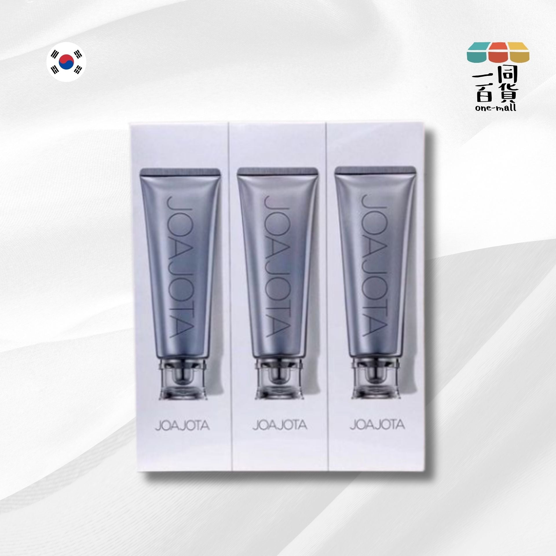 JOAJOTA | [3支裝] 胜肽氨基酸益生菌3重洗面乳 - 銀管 - 120ml (平行進口) F2-5