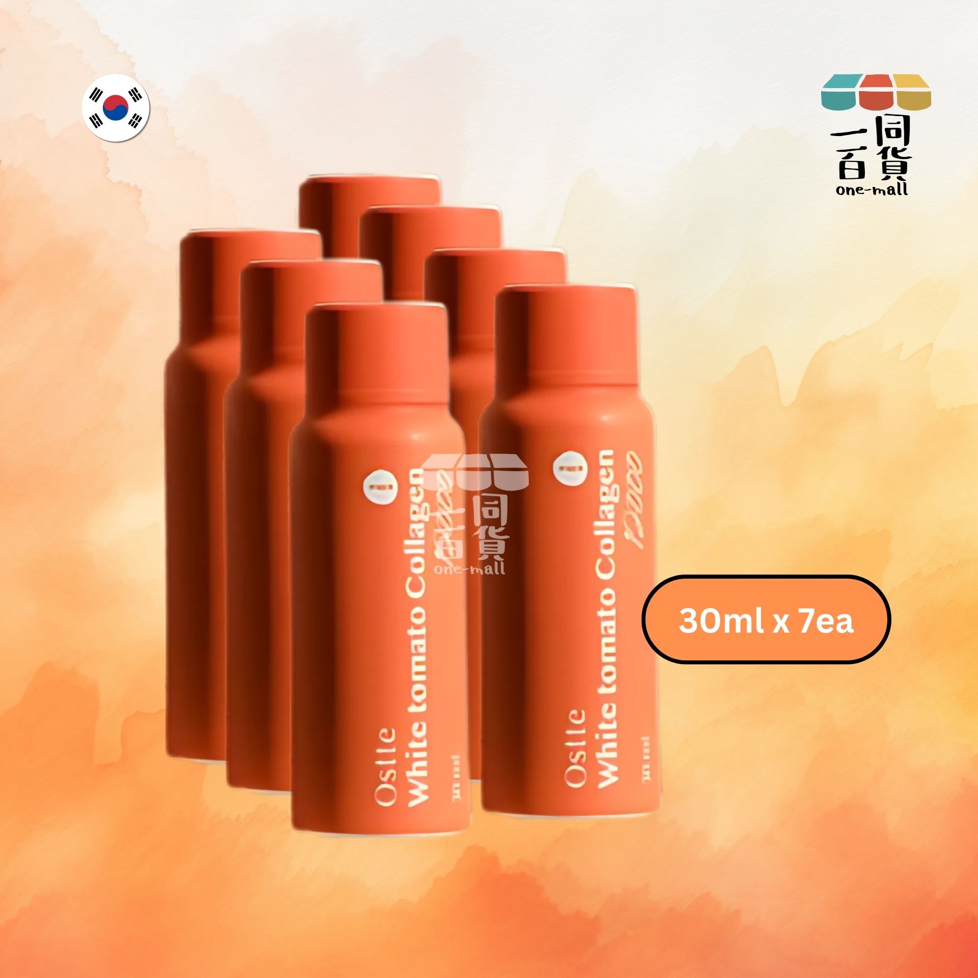 Ostte | 白番茄膠原蛋白飲精華 - 30ml x 7ea (平行進口) E3-4 expiry:25/01/26