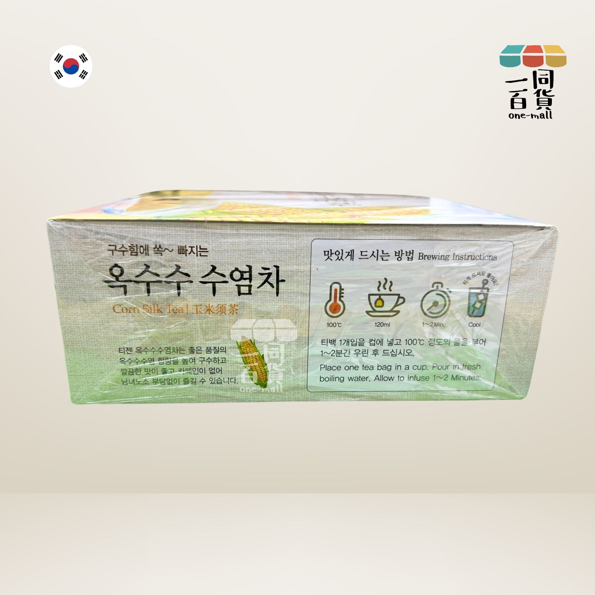 TEAZEN | [大盒] 粟米鬚茶 1.5g x 100 pcs (平行進口) F1-6