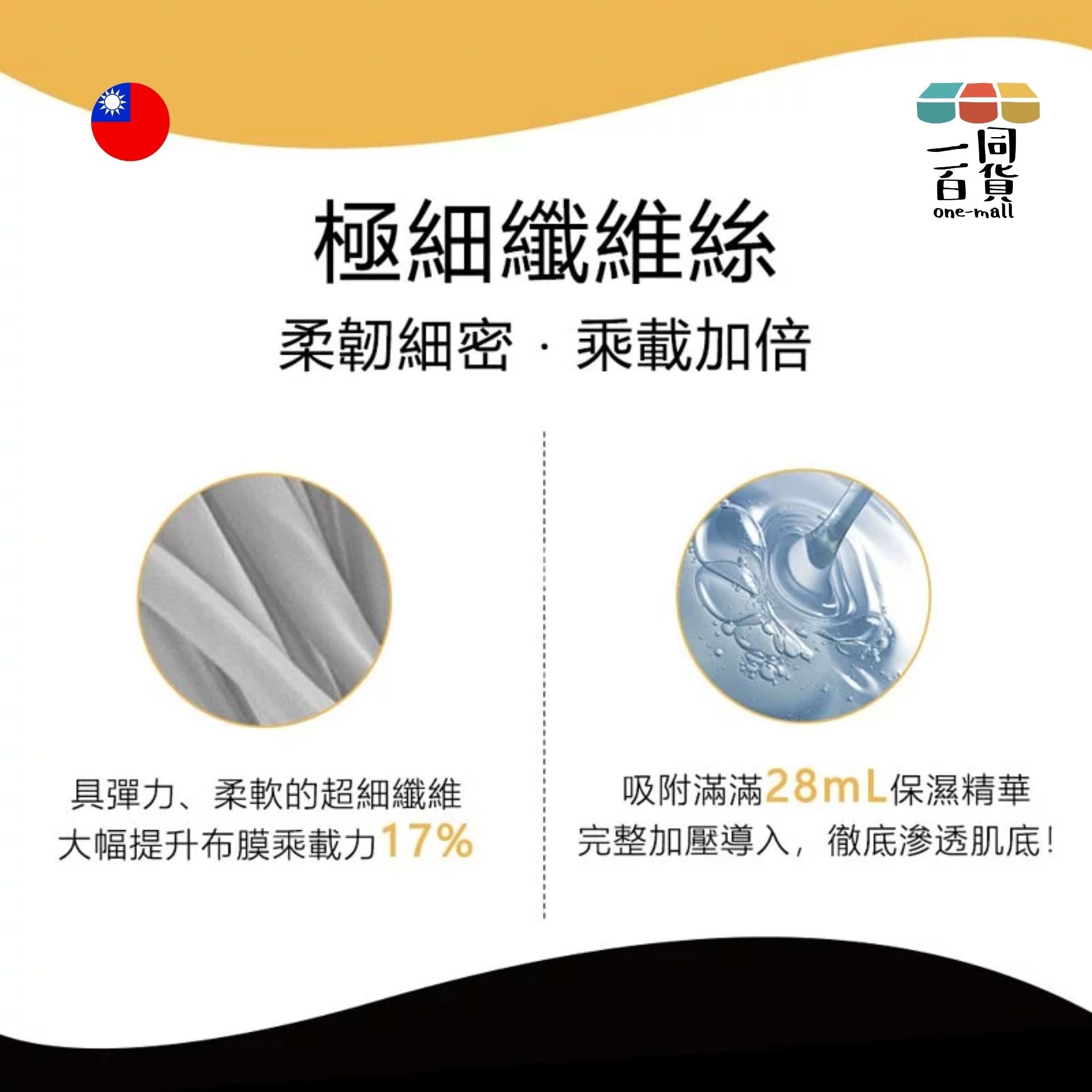 Neogence霓淨思 | 高效舒緩零觸感面膜 零觸感面膜 - 5片裝 (平行進口) B517