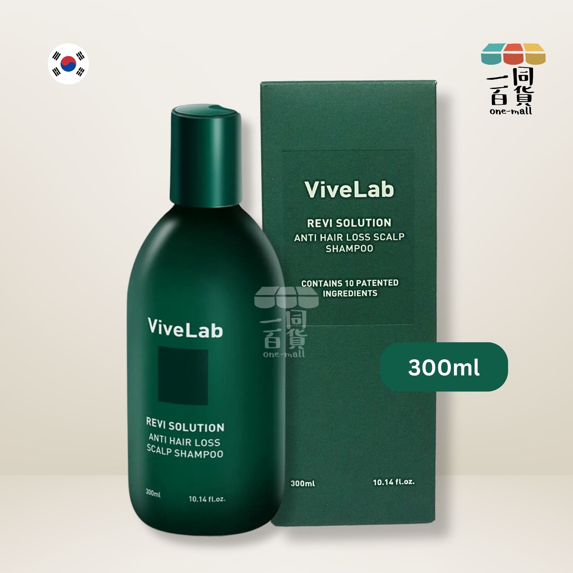 ViveLab | ViveLab - Revi Solution 防脫髮洗頭水 300ml (平行進口) K2-3