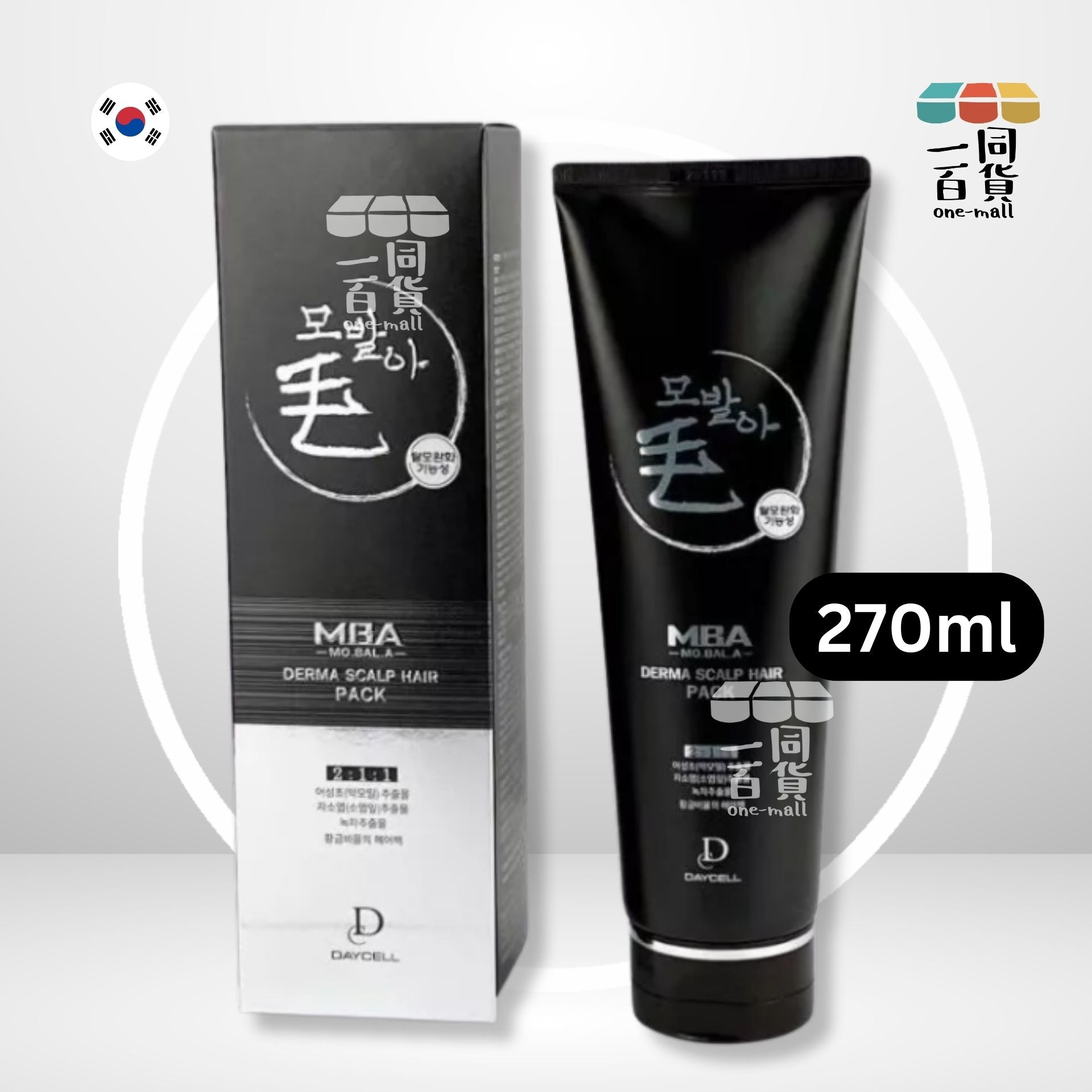 DayCell | MBA MoBalA 魚腥草防脫髮髮膜270ml (平行進口) A323