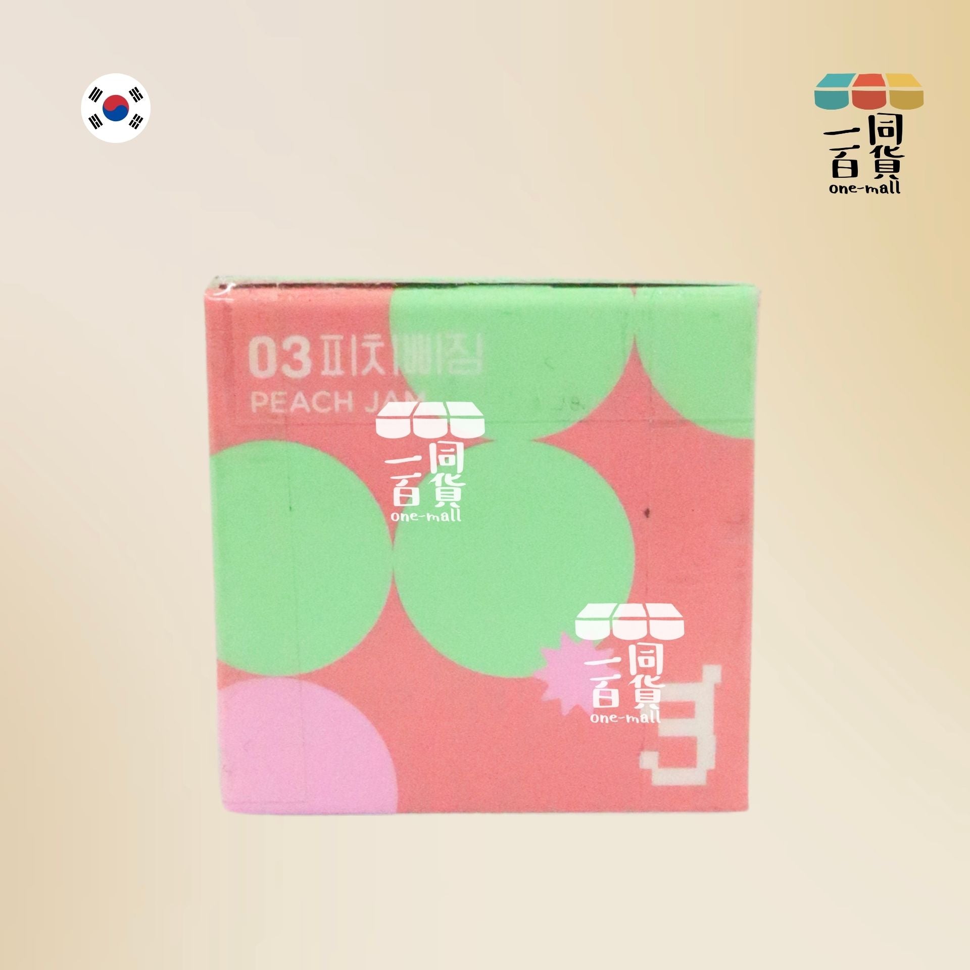 Korea | Colorgram - TinTin Dory Lip Jam 唇頰兩用果凍膏 03 Peach Jam (平行進口) D2-3