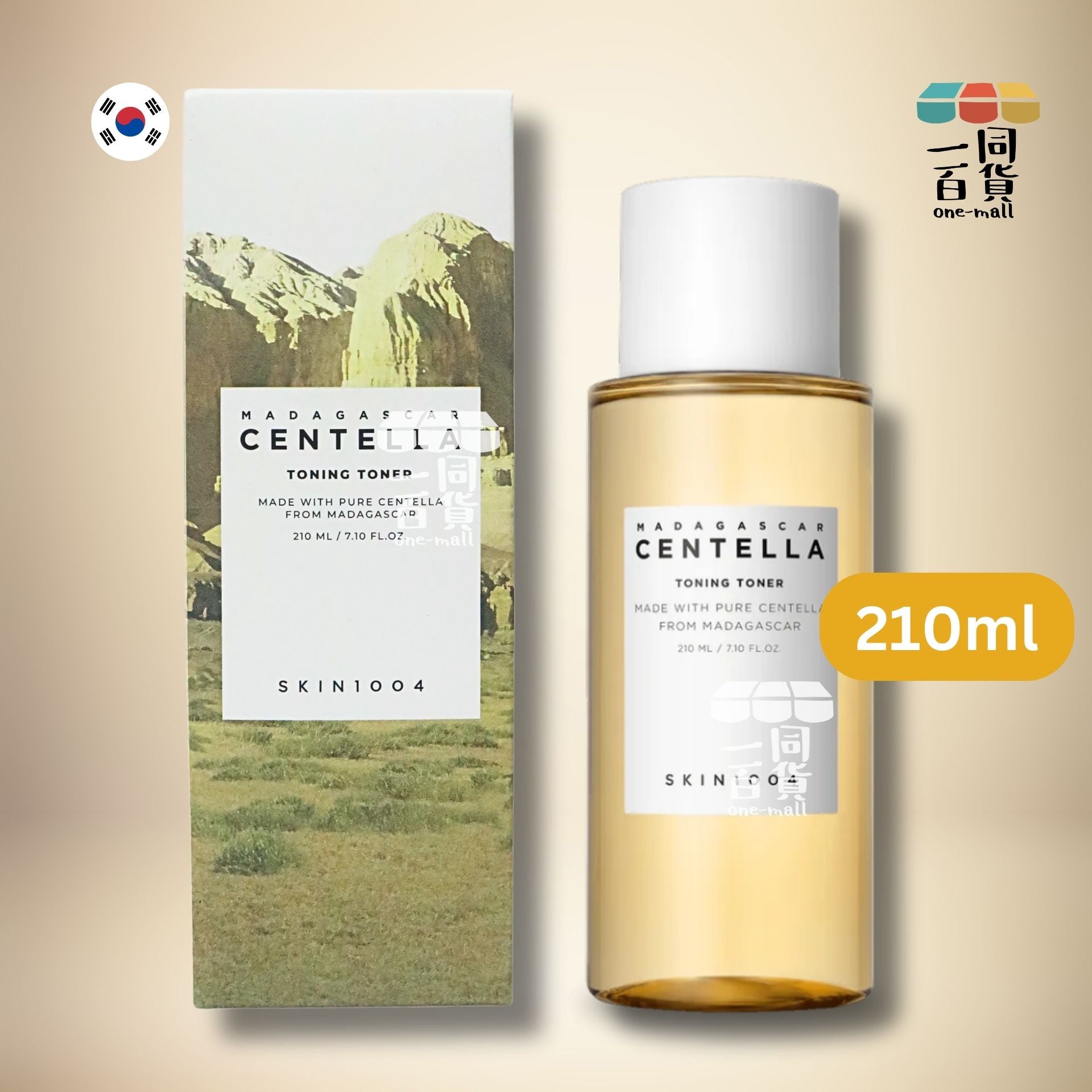 Skin1004 | 馬達加斯加積雪草爽膚水 210ml (平行進口) F2-3