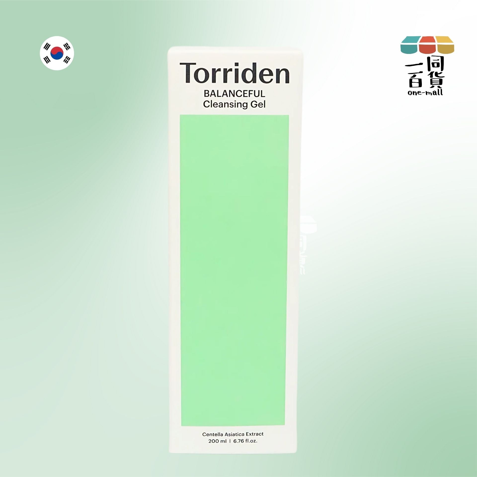 Torriden | Torriden 積雪草潔面啫喱 200ml (平行進口) A436