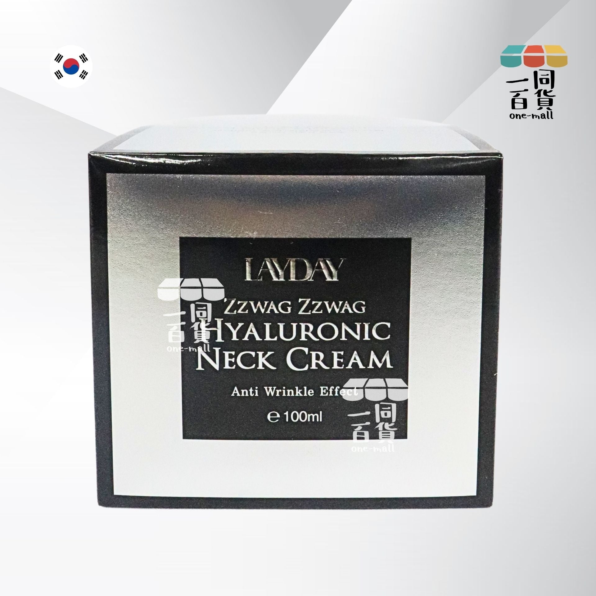 Korea | LAYDAY 玻尿酸抗皺頸霜 100ml [銀盒](平行進口) F1-6