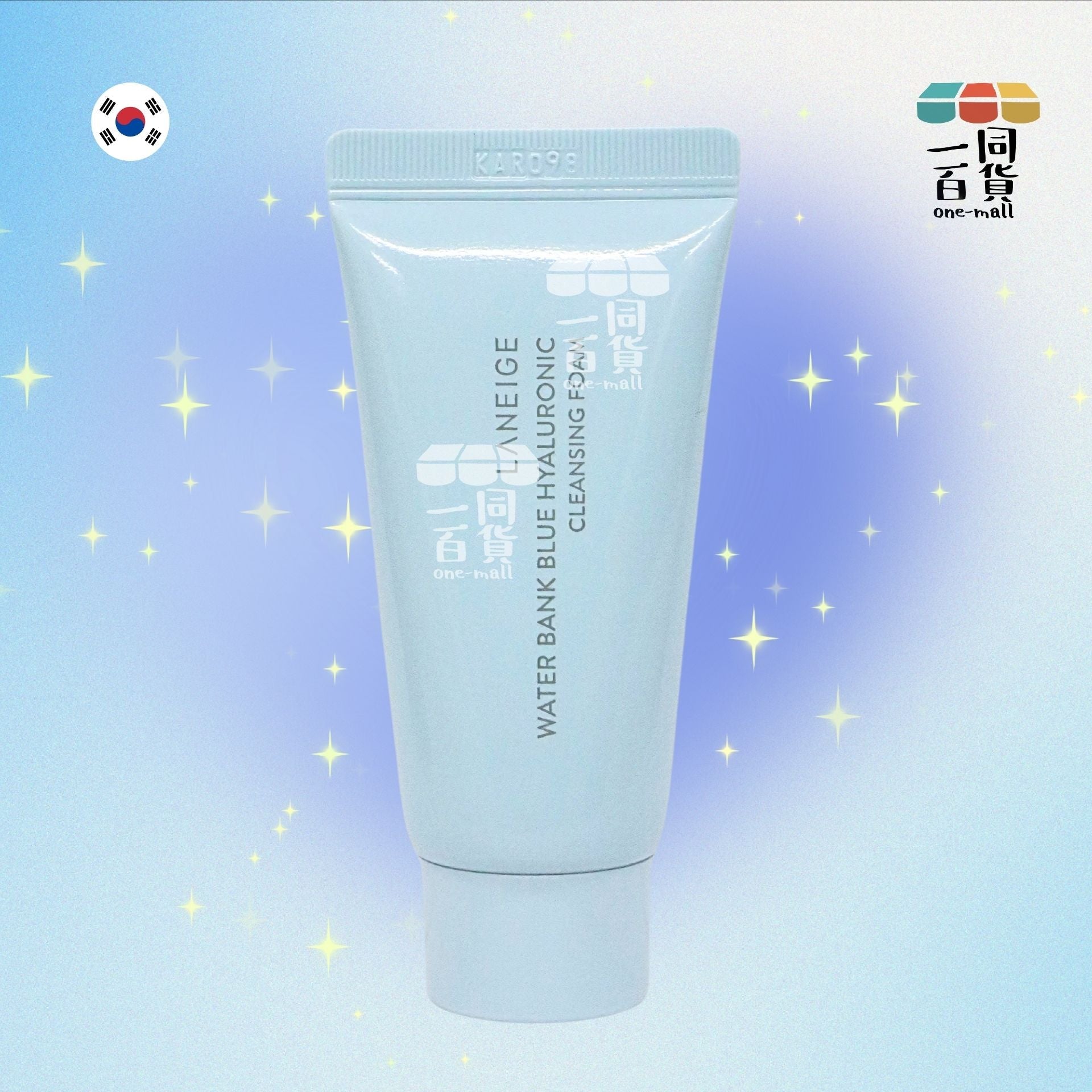 Laneige | 水庫補濕微質酸潔面乳 30g [無盒] 藍色 (平行進口) C2-4