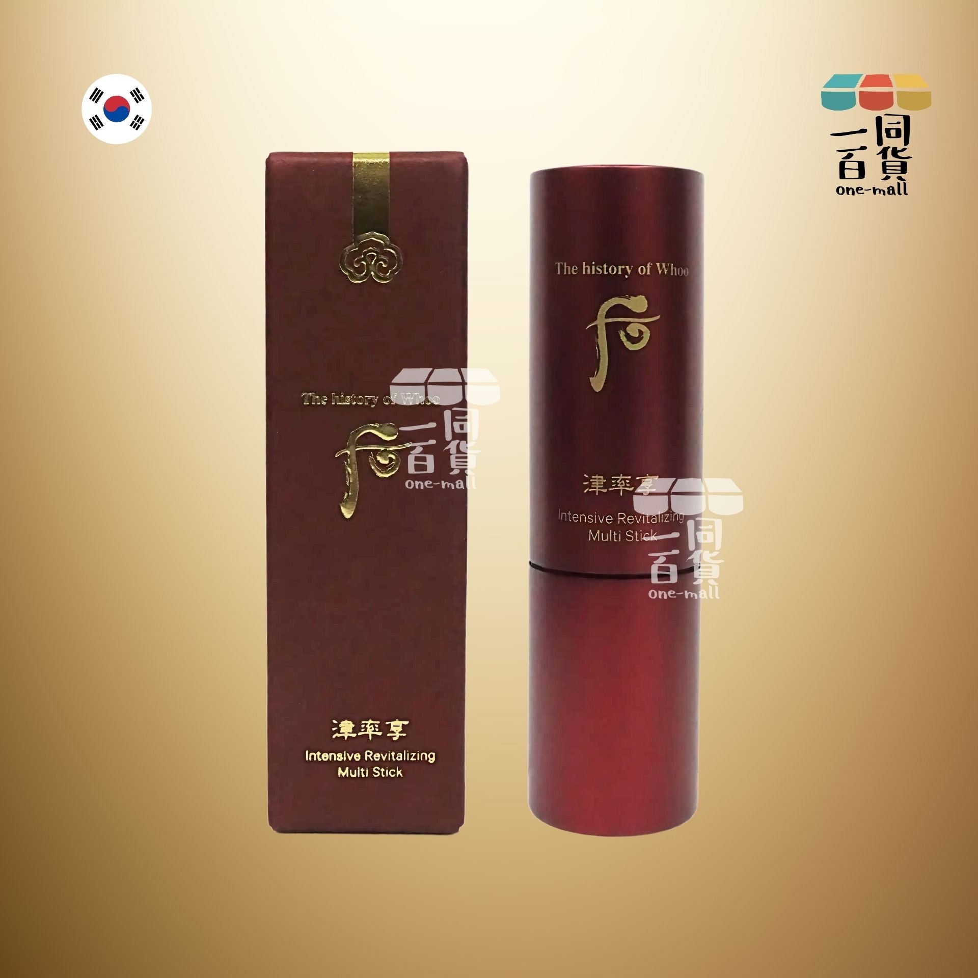 The history of Whoo | The history of whoo 津率享 紅山蔘多功能修護保濕棒 7g [紅盒](平行進口) D144