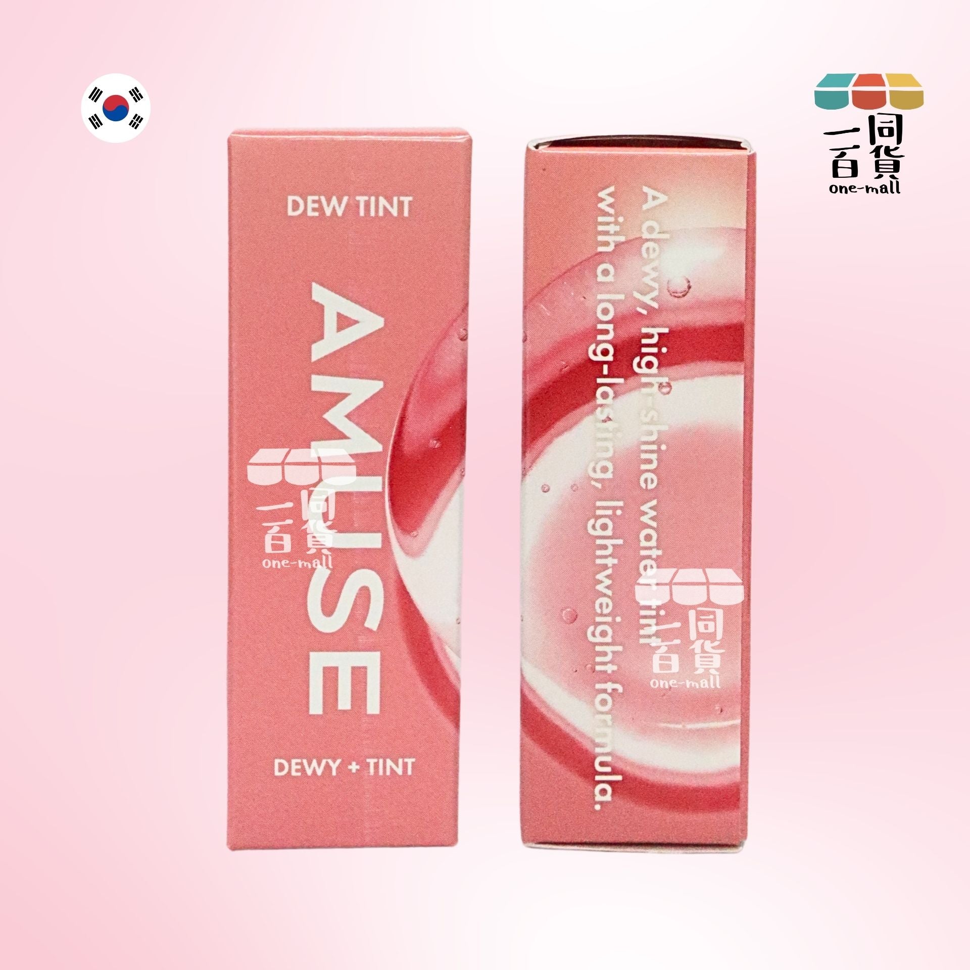 AMUSE | Amuse 水漾花瓣唇釉 #01 La Vie En Coral 柔嫩珊瑚 4g(平行進口) H1-5