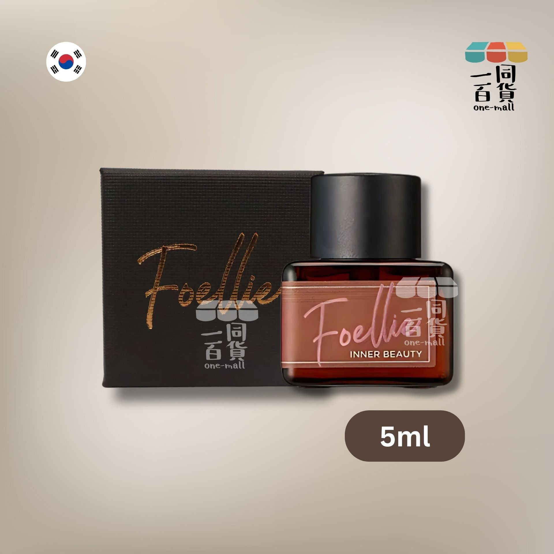 Foellie | 私密處護理香氛香水(清風木香) 5ml [啡盒](平行進口) A2-4