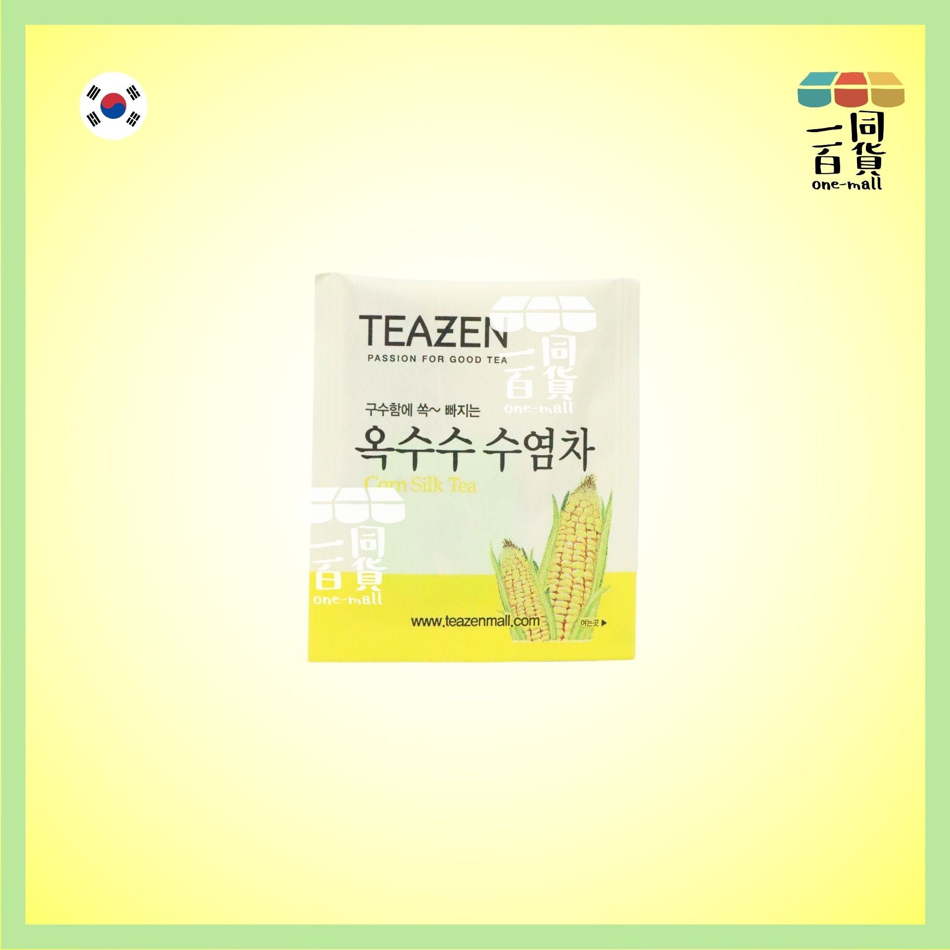 TEAZEN | 去水腫祛濕 粟米鬚茶 10ea [無盒][黃](平行進口) B1-4