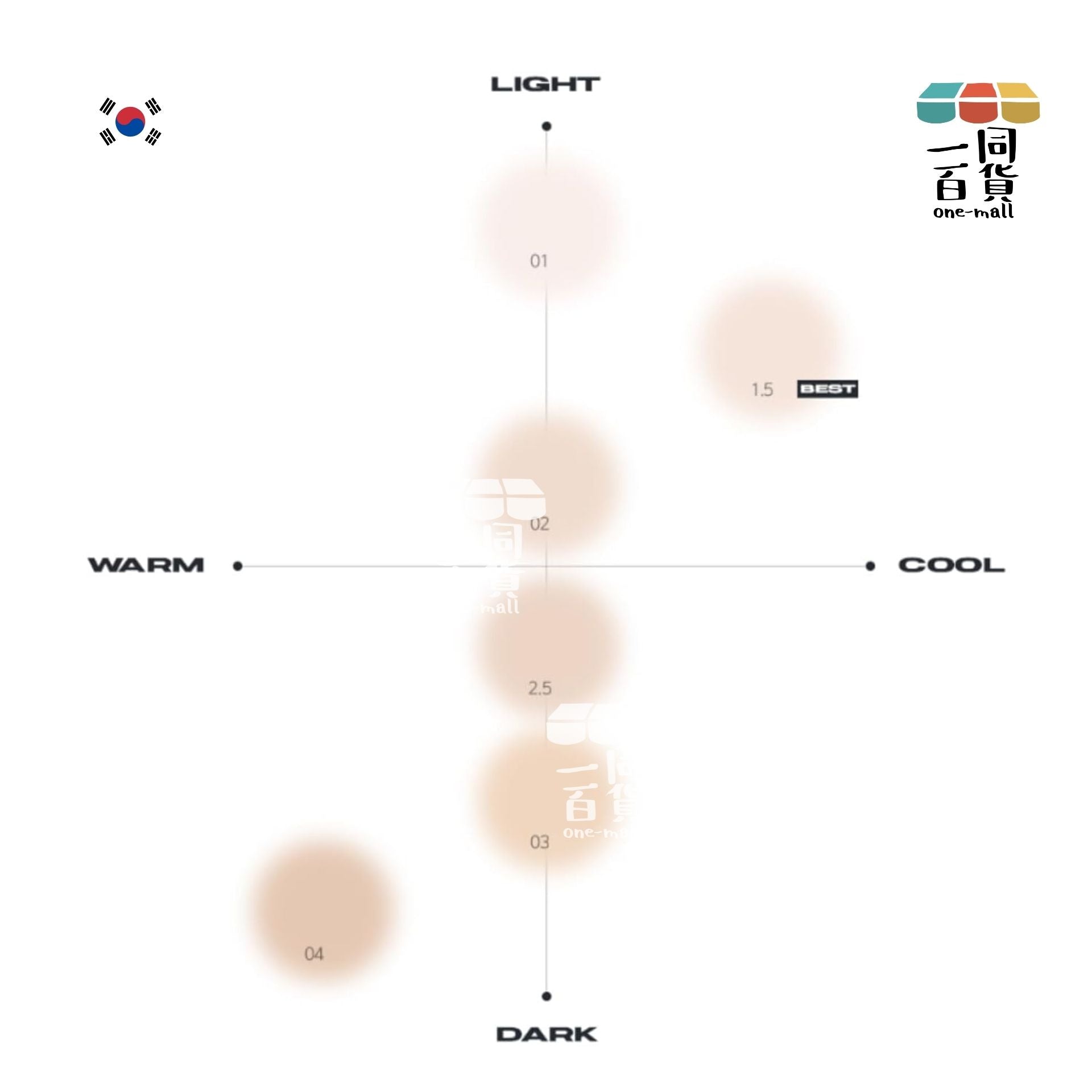 ABOUT__TONE. | 輕盈柔霧控油遮瑕定妝粉餅 (黑色遮瑕款) 9g - 2.5 Ivory (平行進口) B323
